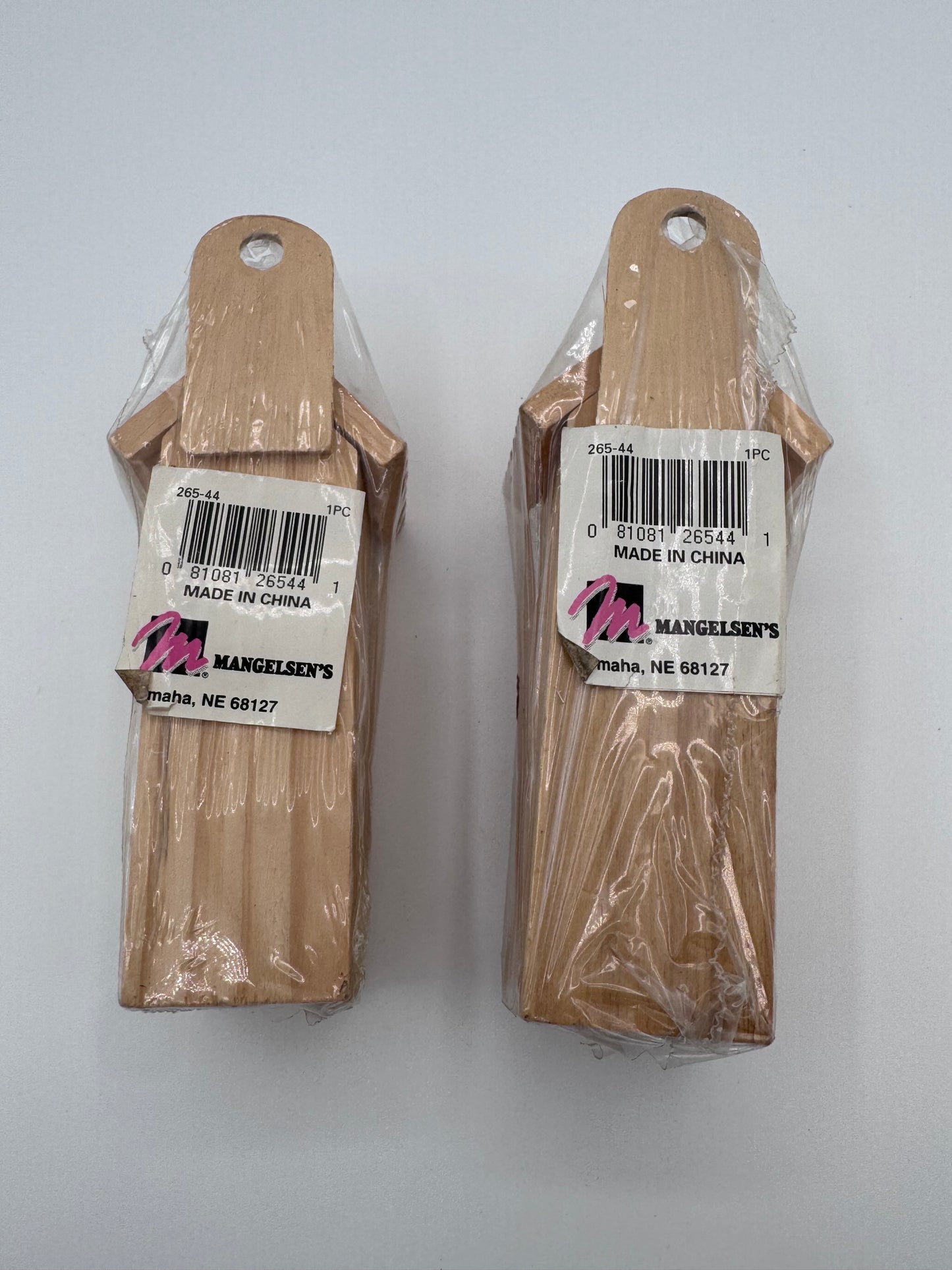 Set of 2 Wood Blank Small Tall Bird Houses