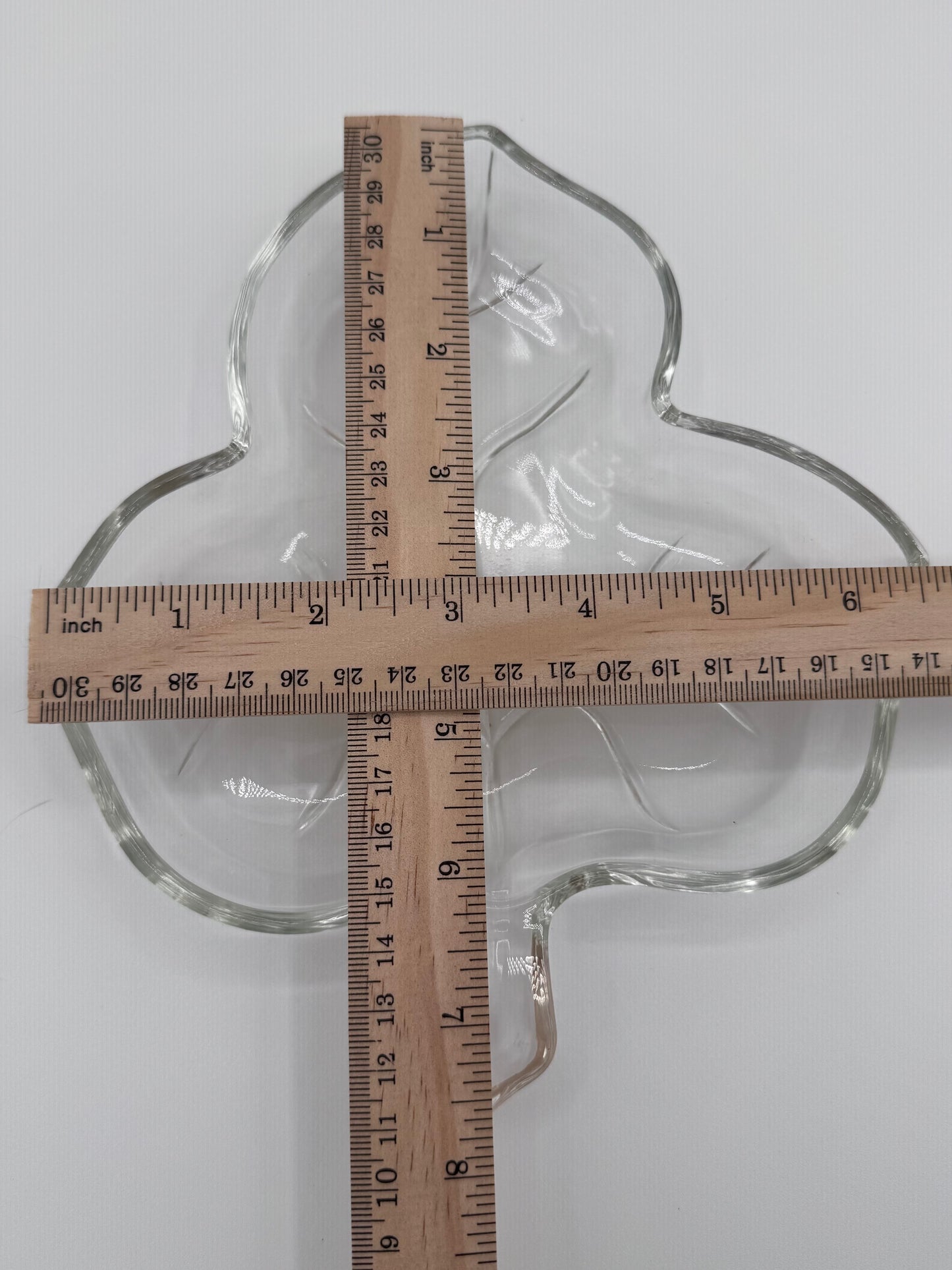 Maple Leaf Hazel Atlas Glass Candy Vintage Candy Dish