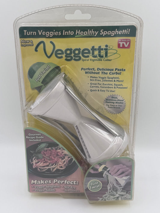 Veggetti Spiral Vegetable Slicer As Seen on TV Veggie Pasta Slicer