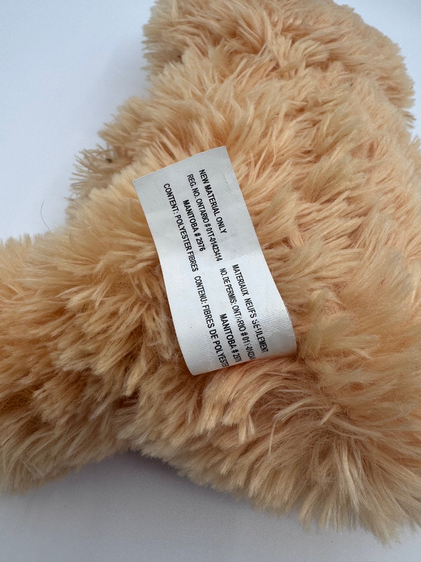 Tan Yellowish Collectable Teddy Bear