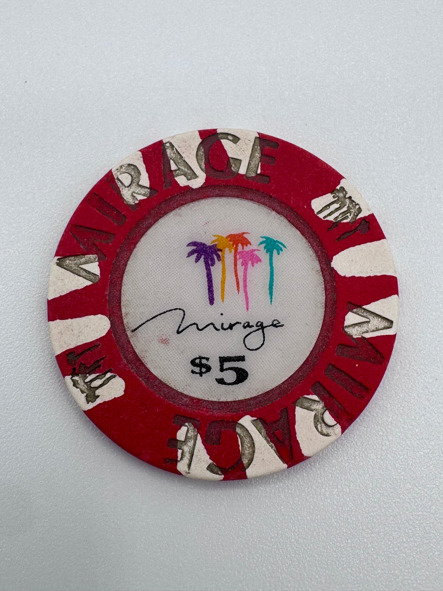 Mirage Casino Las Vegas CLOSED in July 2024 $5 Chip