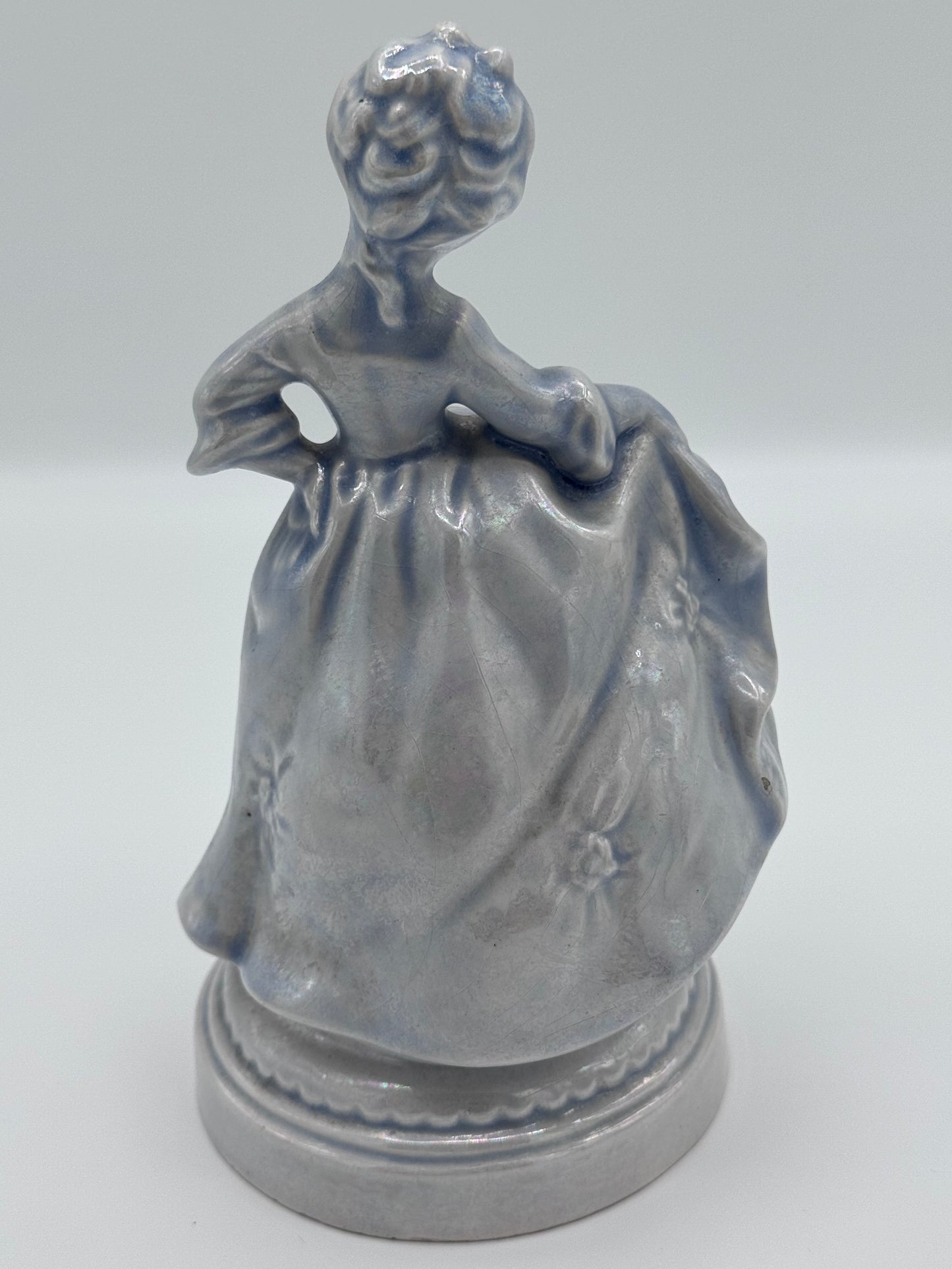 Holland Mold Vintage Victorian Woman Dancing Statue