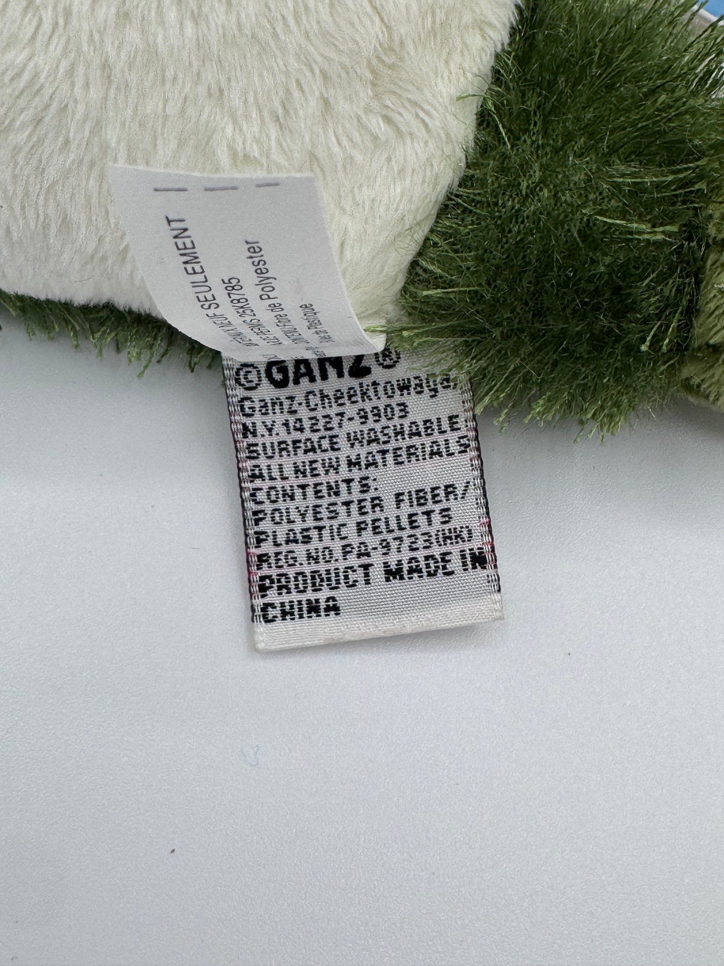 Webkinz Lil’ Kinz HS001 Lil’ Kinz Frog Ganz With Tag