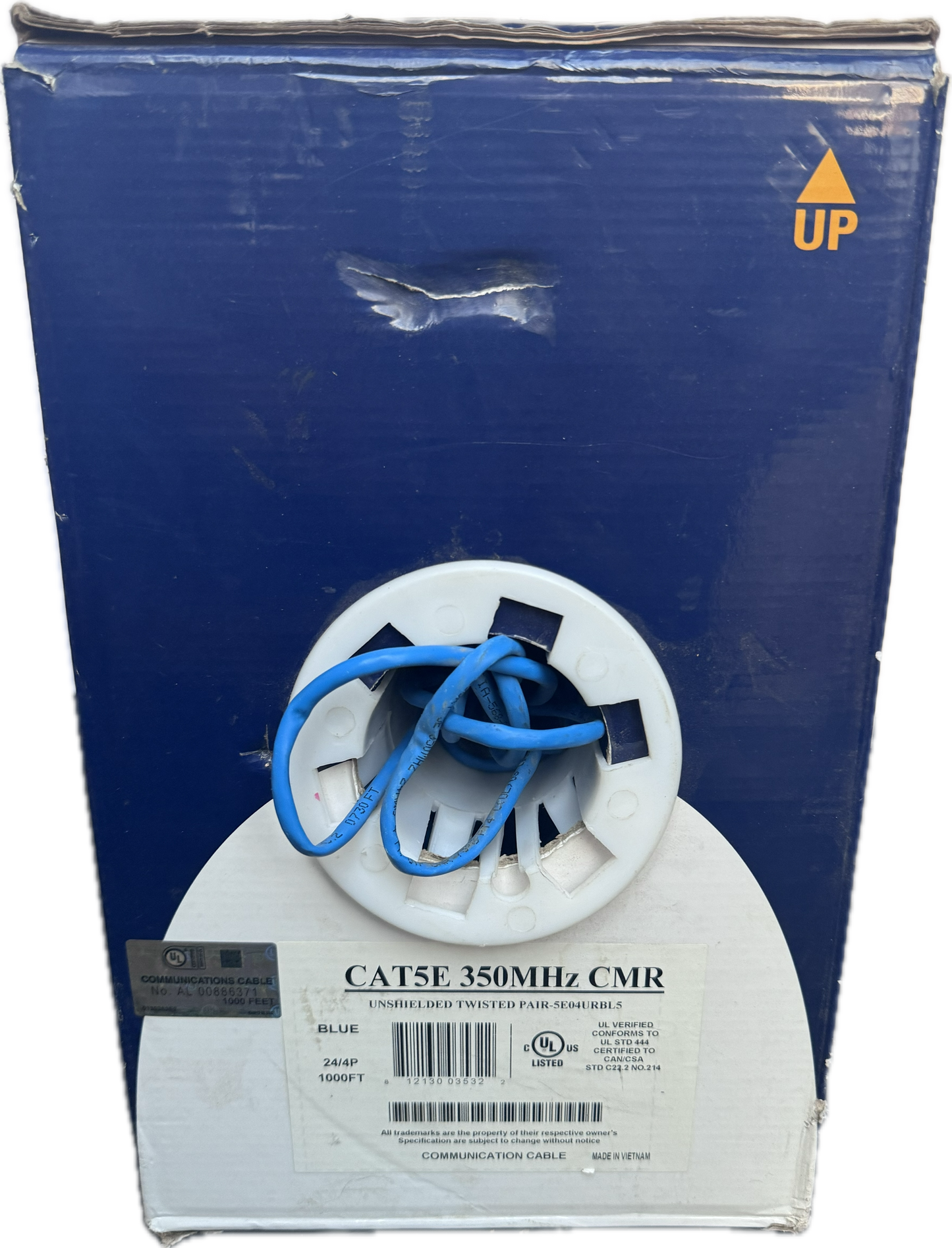 Cat5E 350MHz CMR Communication Cable