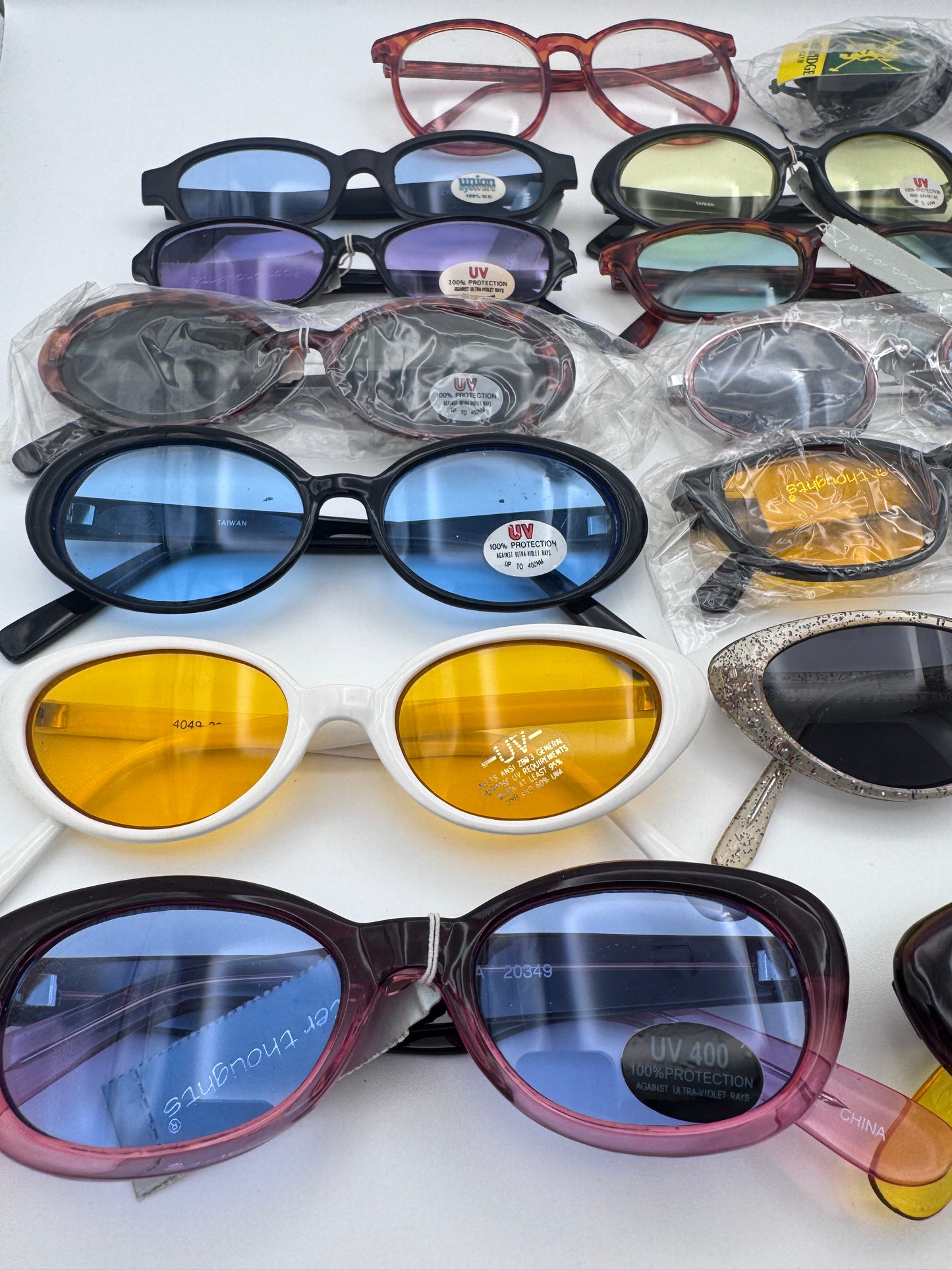 Fashion Sunglasses Eyewear Plastic Frame Set of 20 Mixed Assorted Styles and Colors Lot 6