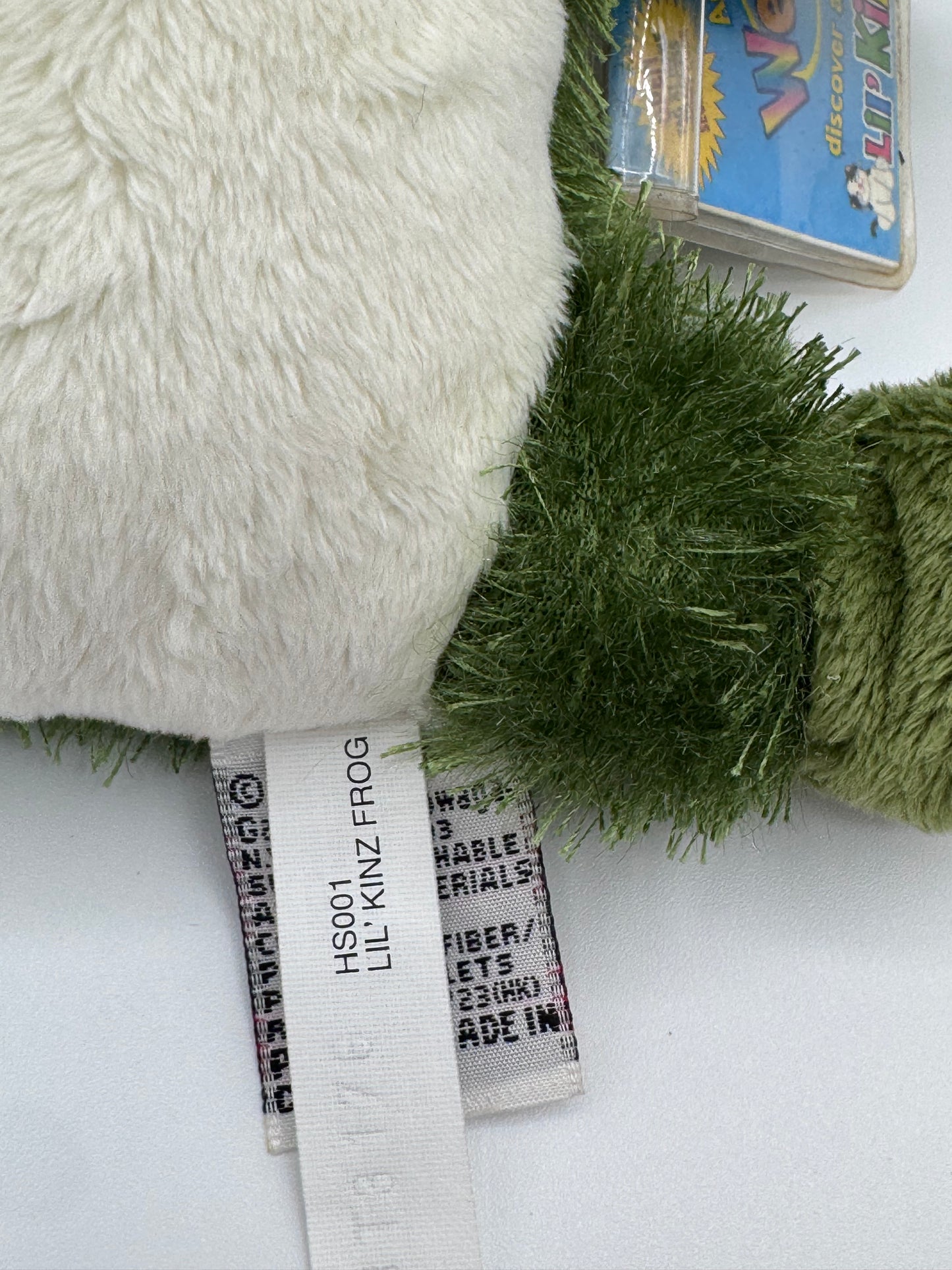 Webkinz Lil’ Kinz HS001 Lil’ Kinz Frog Ganz With Tag