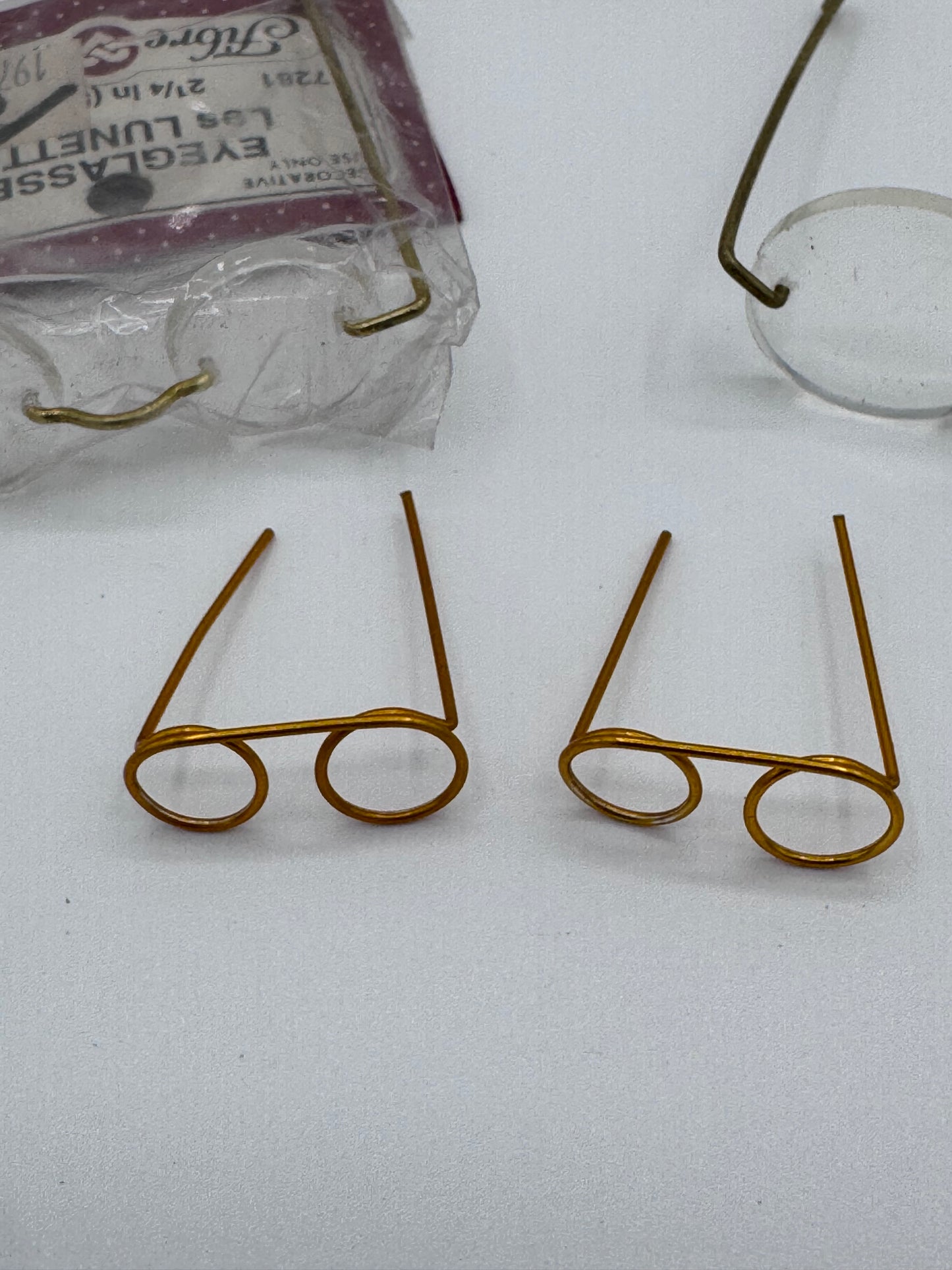 Set of 5 Various Size Doll Glasses Accessories for Doll Making