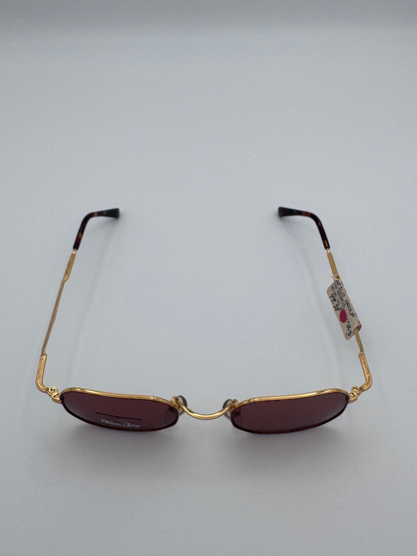 Blue Bay By Sifilo 90’s Gold Wire Tortoise Made in Italy Vintage Sunglasses NOS Cayo Grande/S Goldlighthvn