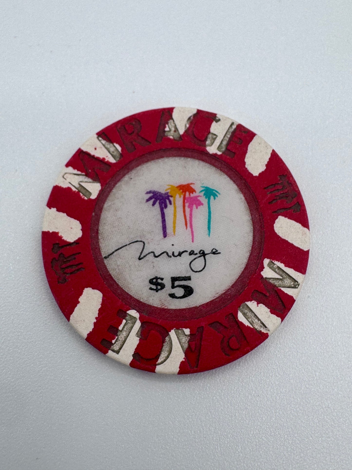 Mirage Casino Las Vegas CLOSED in July 2024 $5 Chip