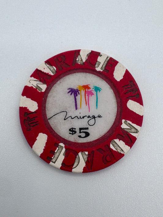 Mirage Casino Las Vegas CLOSED in July 2024 $5 Chip