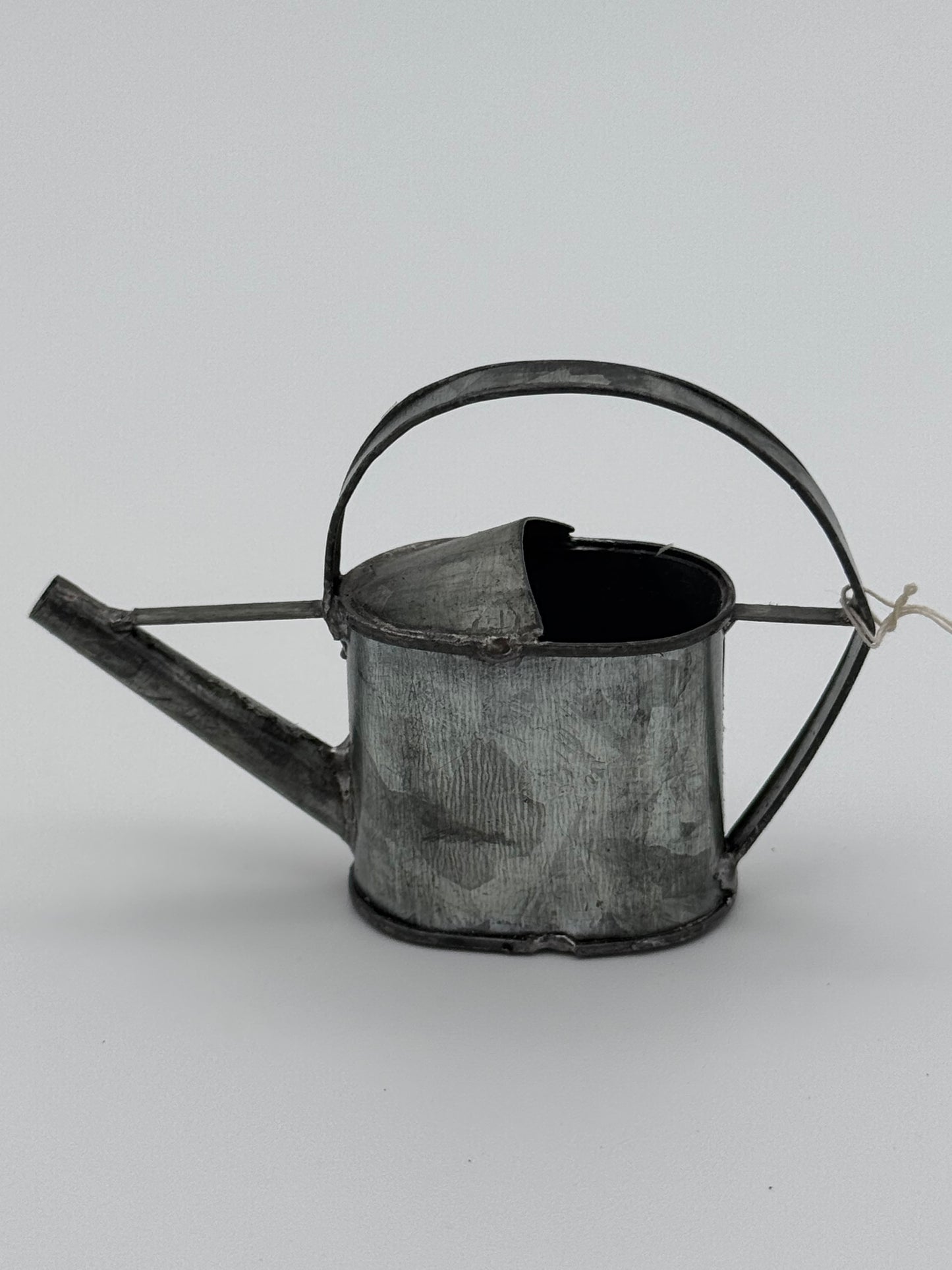 Dollhouse Teeny Tiny Watering Can Vintage Tin Metal