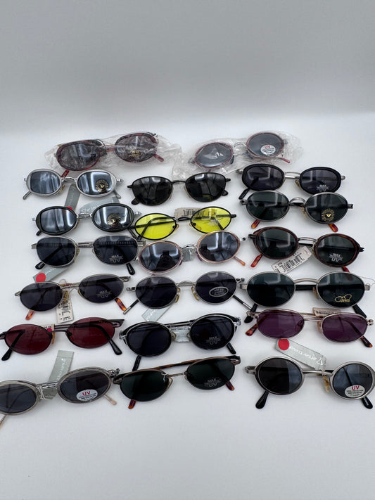 Fashion Sunglasses Eyewear Metal Frame Set of 20 Mixed Assorted Styles and Colors Lot 1