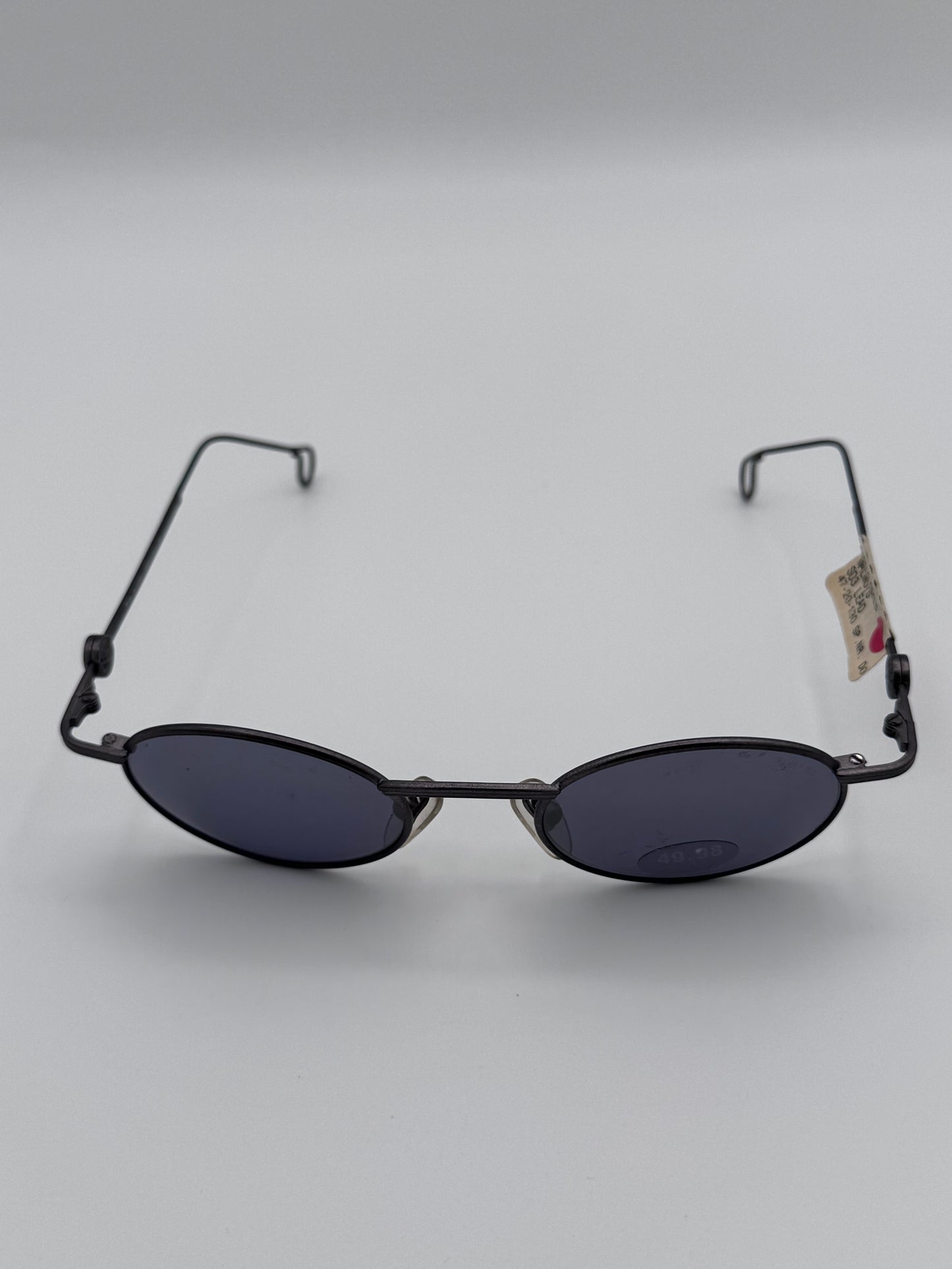 Blue Bay By Sifilo 90’s Silver Wire Made in Italy Vintage Sunglasses NOS Malmo/S Lead