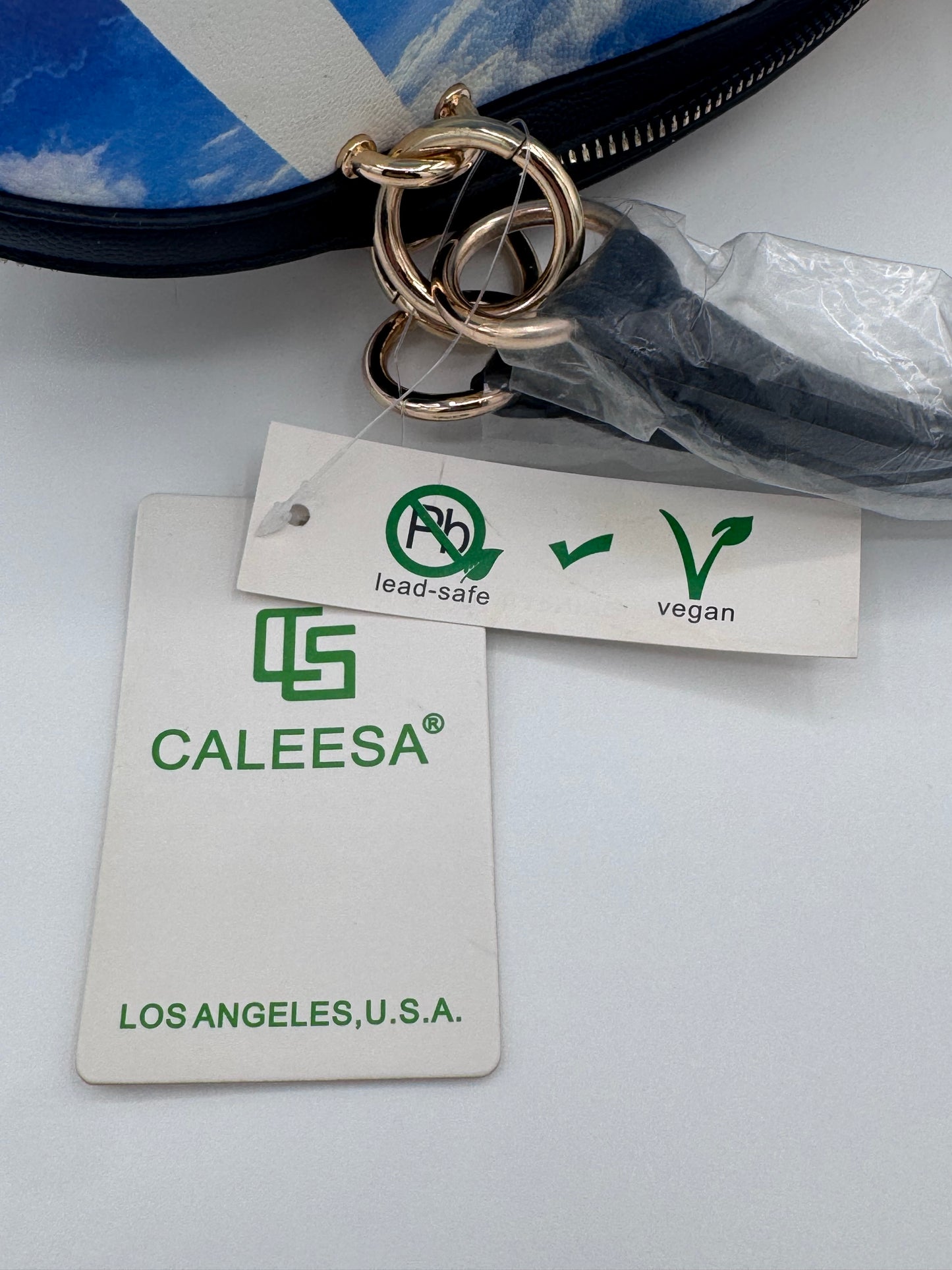 Caleesa Sunset Football Bag Purse
