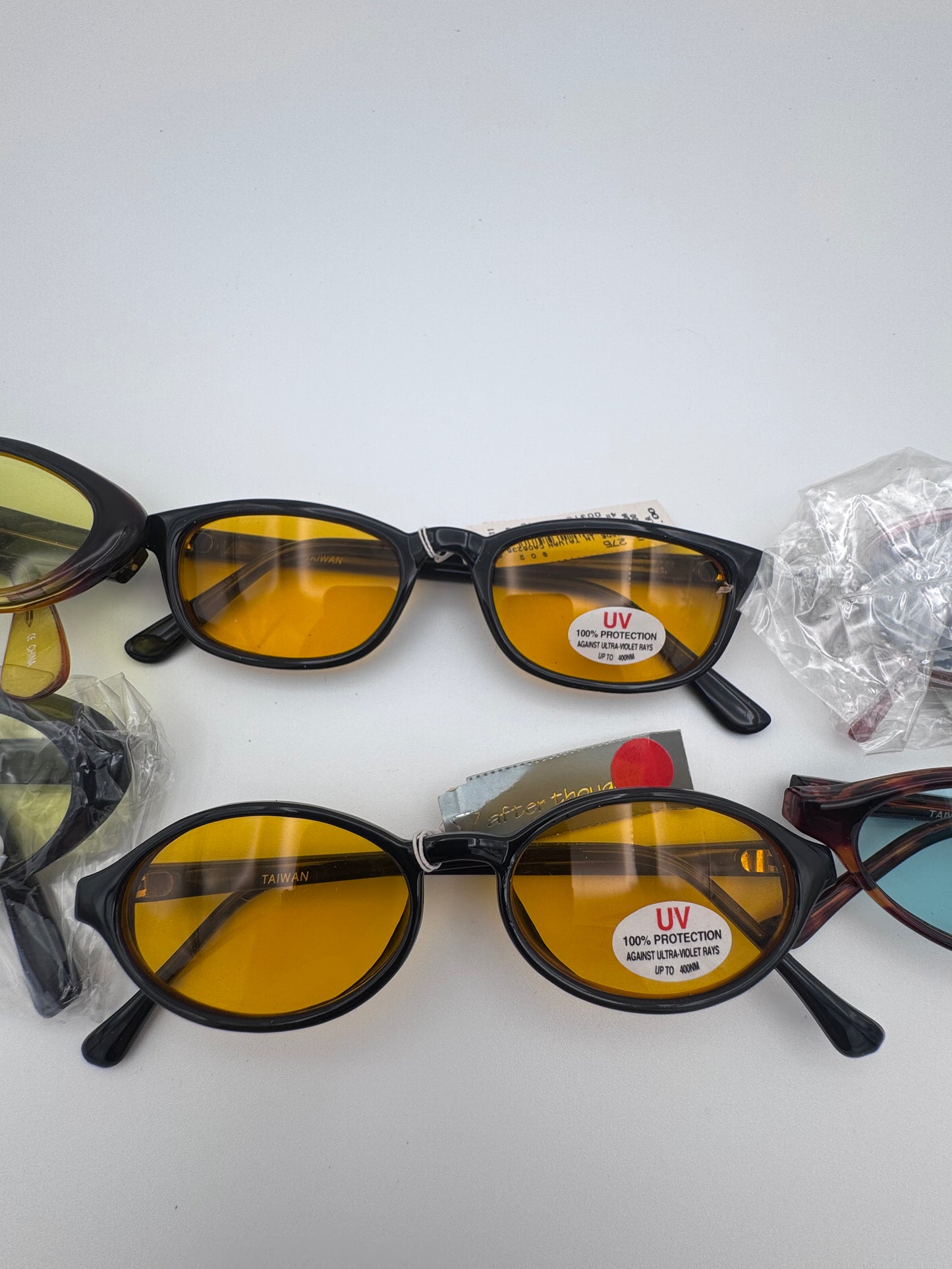 Fashion Sunglasses Eyewear Plastic Frame Set of 6 Mixed Assorted Styles and Colors Lot 10