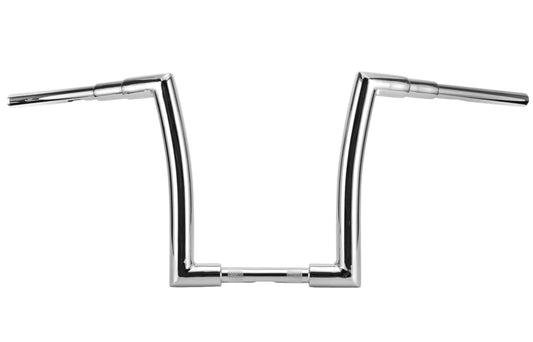 12" Rise 1.5" Chrome Fat Ape Hanger Handlebar For Harly Dyna, Softail, Road King, Road Glide