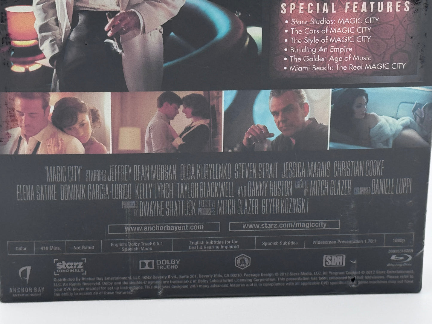 Magic City The Complete First Season DVD Blu-Ray Set