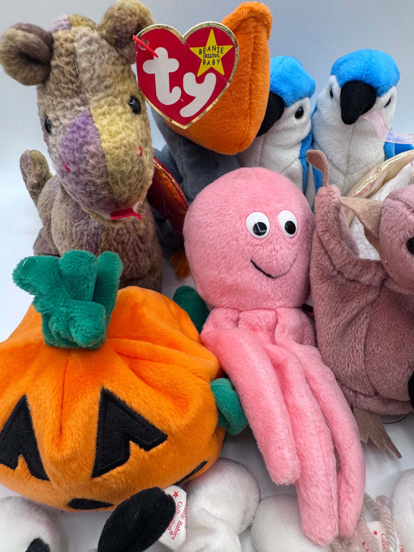 Beanie Babies TY-Hang Tag 5th Gen & Tush Tag 6th Gen Set of 17