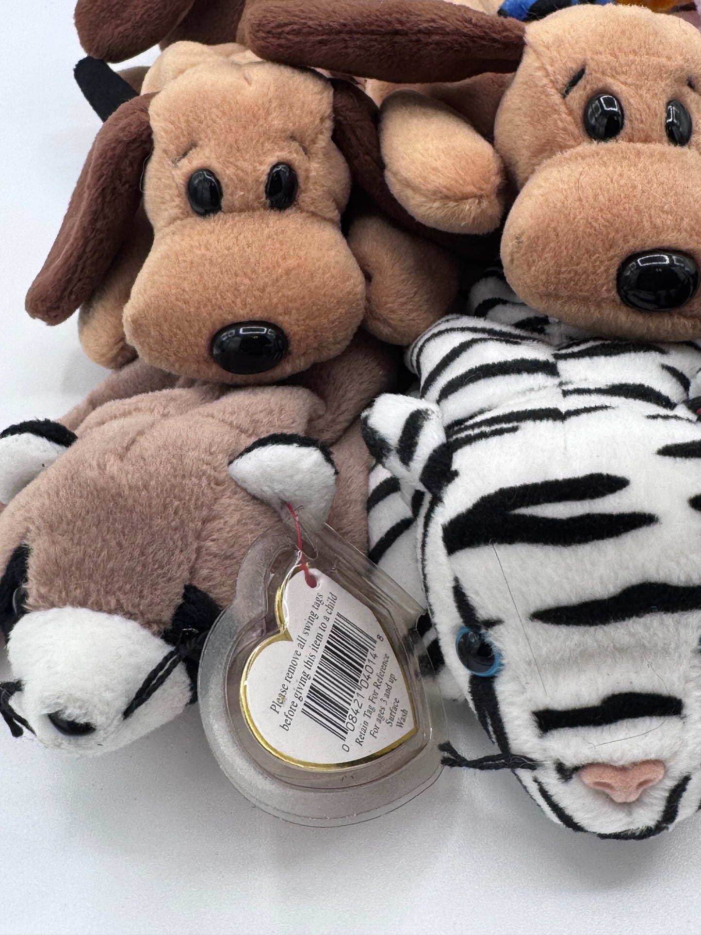 Beanie Babies TY-Hang Tag 4th Gen & Tush Tag 4th Gen Set of 12 Babies