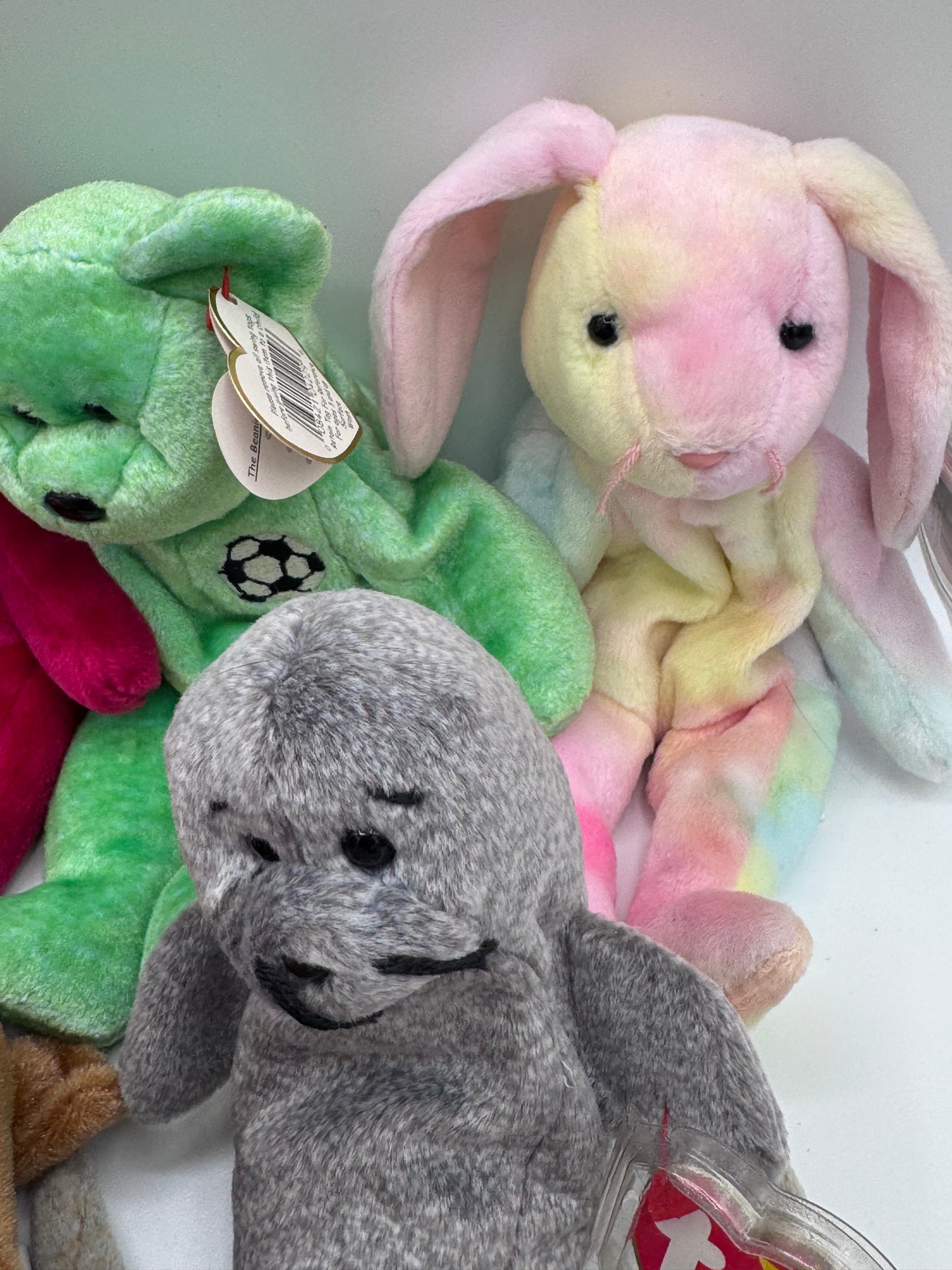 Beanie Babies TY-Hang Tag 5th Gen & Tush Tag 7th Gen Set of 15 babies