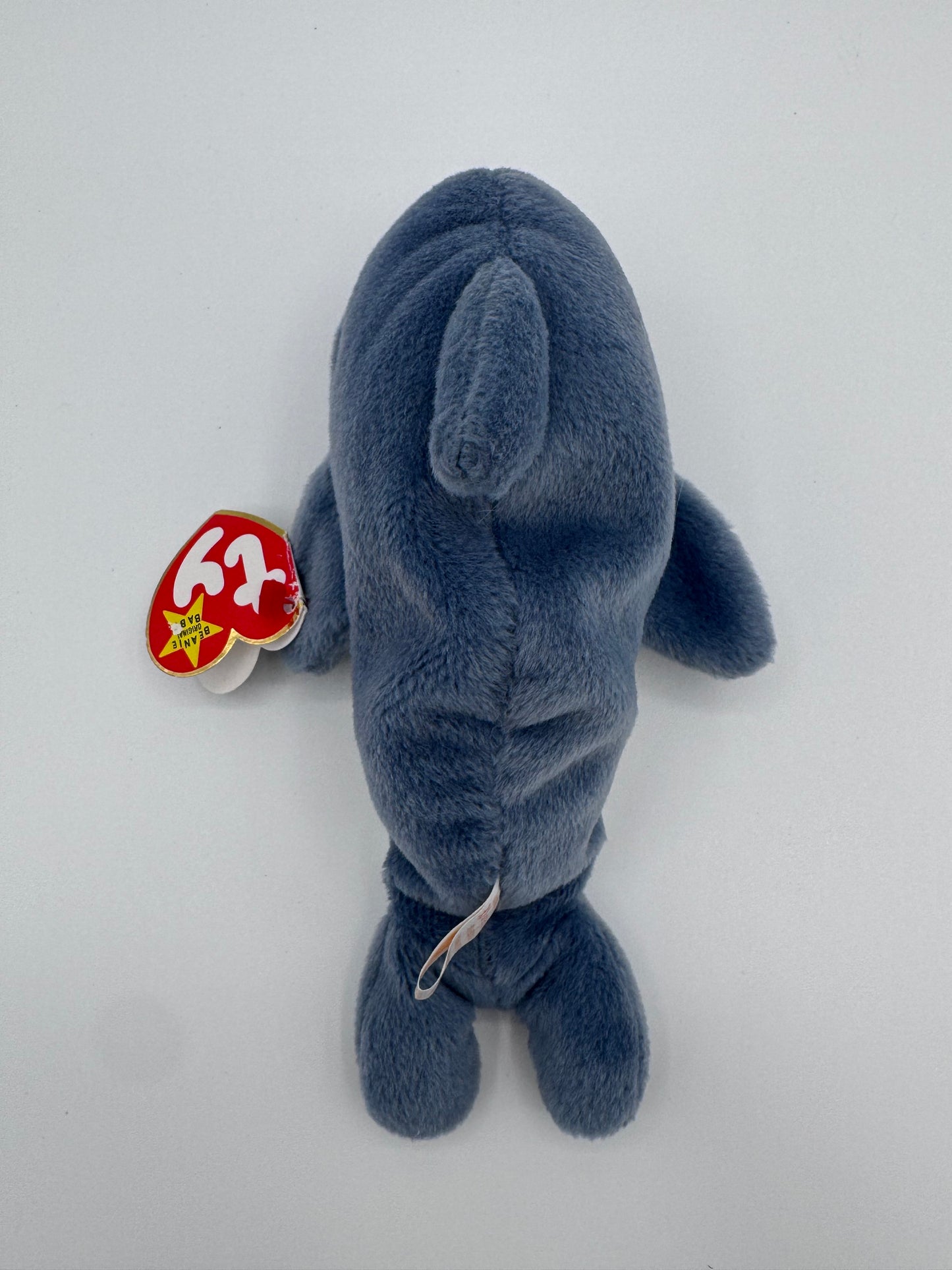 Beanie Baby Echo Error Mislabled Waves on Hang Tag 4 and Tush Tag 3
