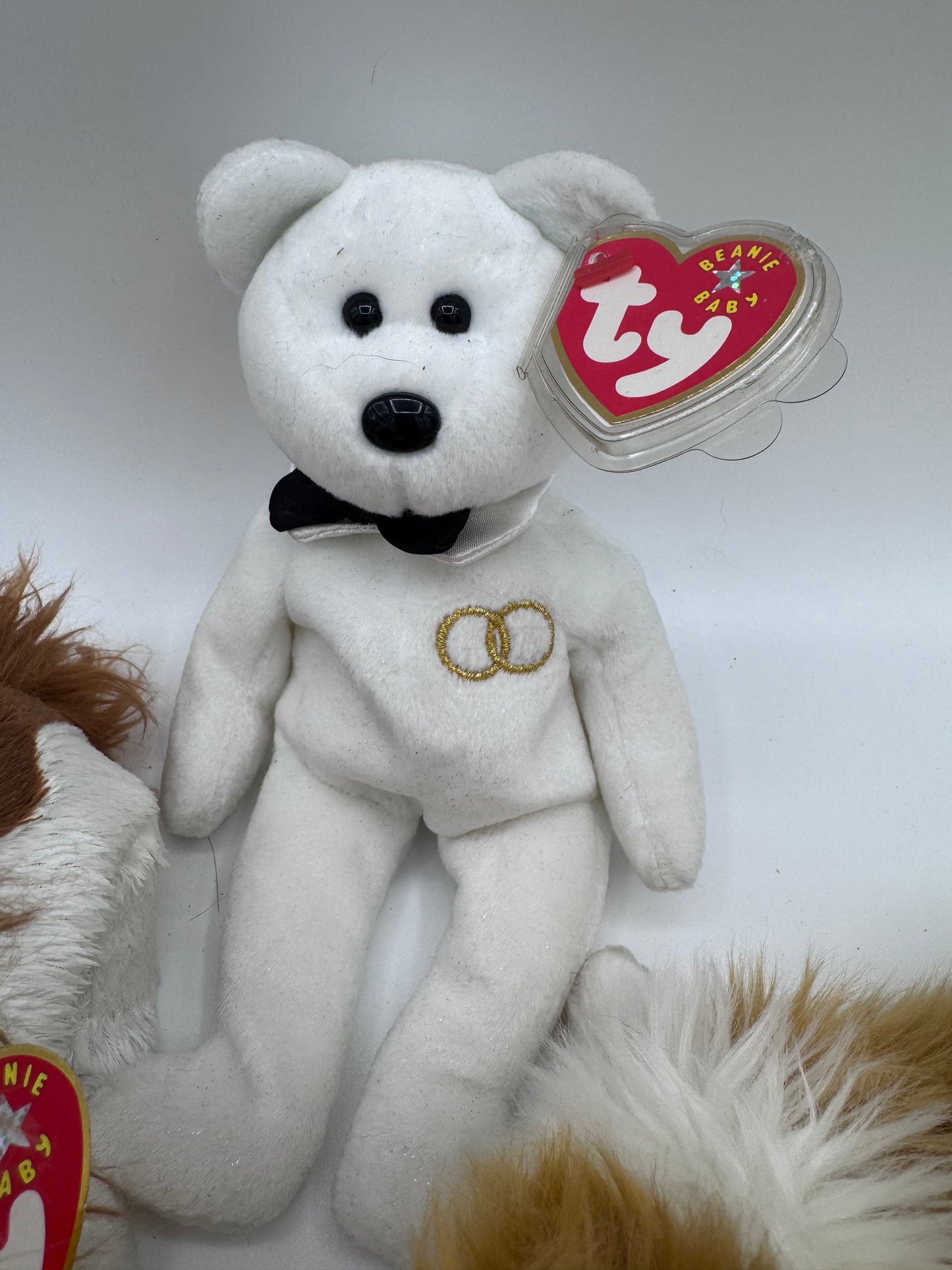 Beanie Babies TY -Hang Tag 8th Gen & Tush Tag 10th Gen Set of 4 Babies