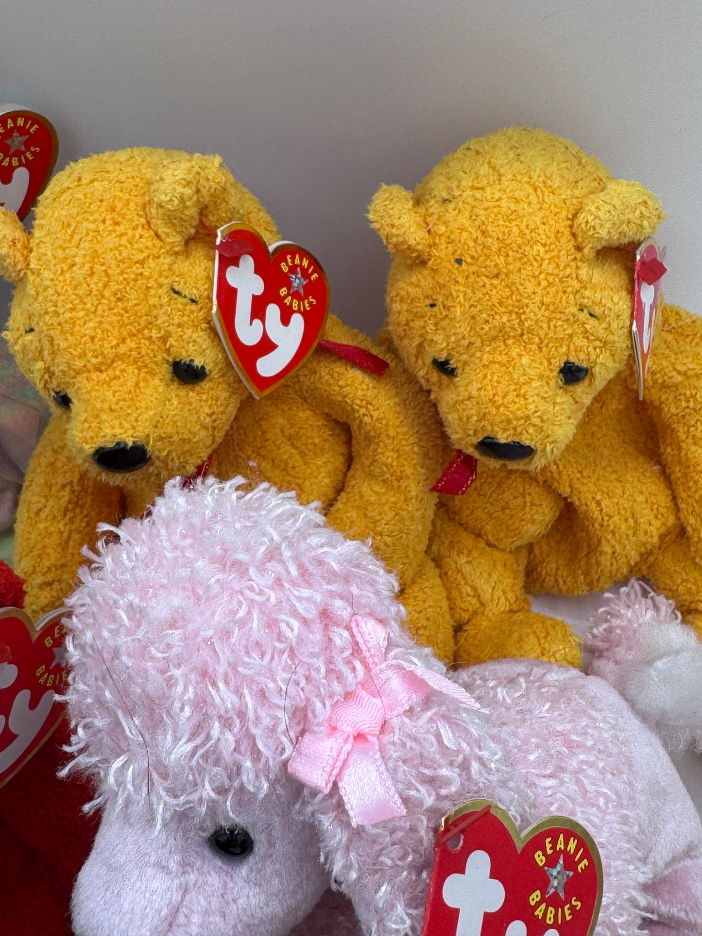 Beanie Babies TY -Hang Tag 9th Gen & Tush Tag 10th Gen Set of 8 Babies