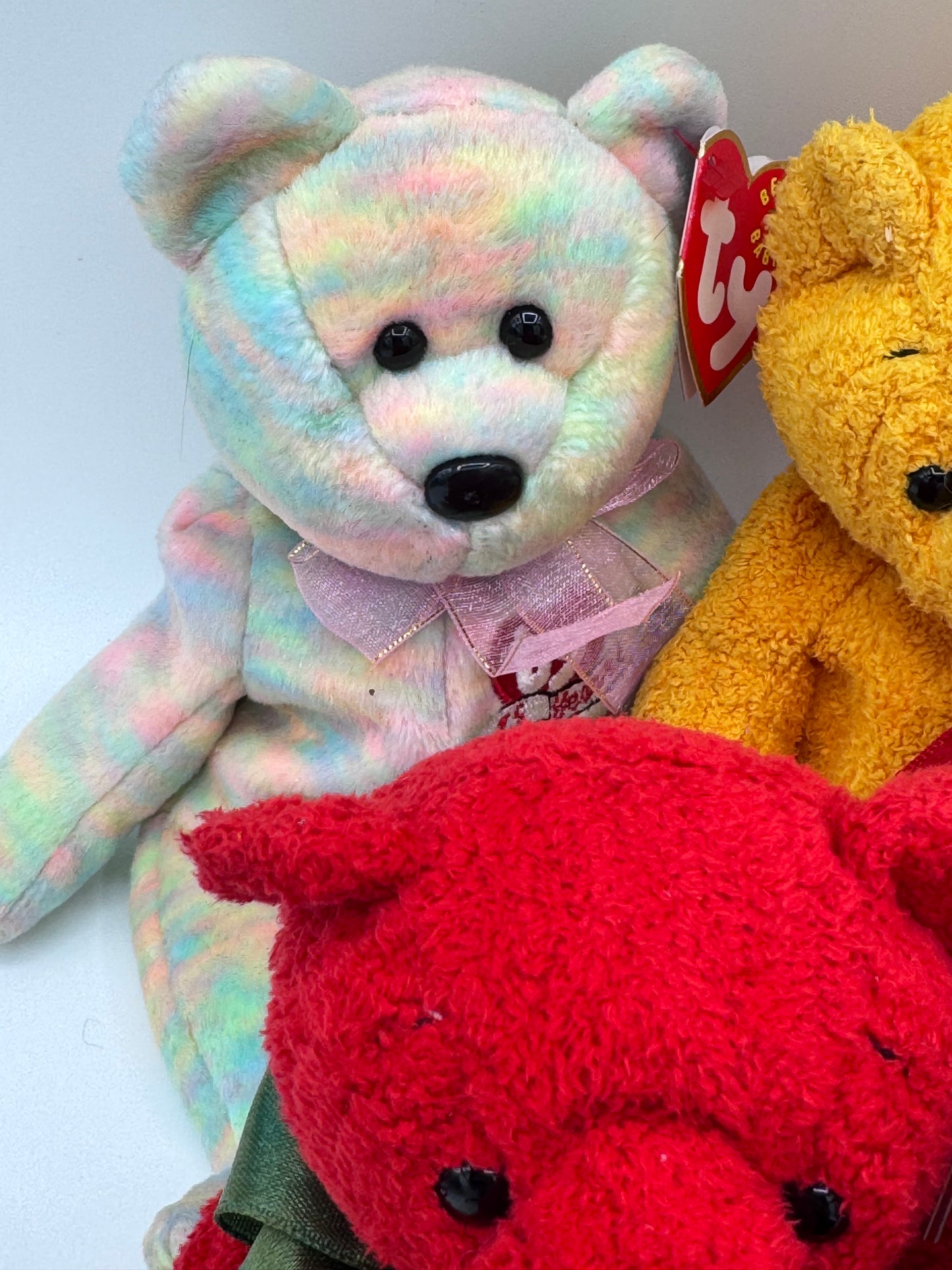Beanie Babies TY -Hang Tag 9th Gen & Tush Tag 10th Gen Set of 8 Babies
