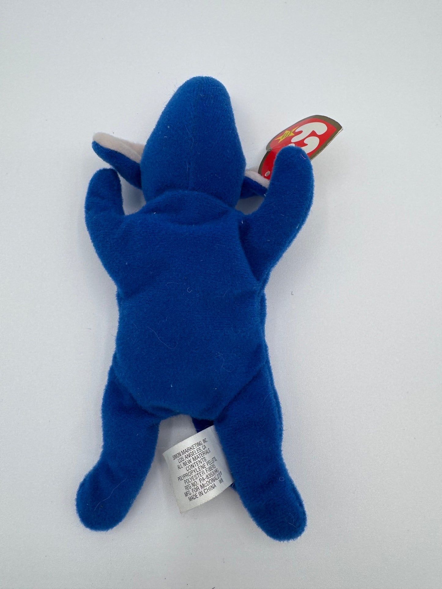 McDonalds Teenie Beanie Babies TY - Peanut & Claude the Crab Set of 2
