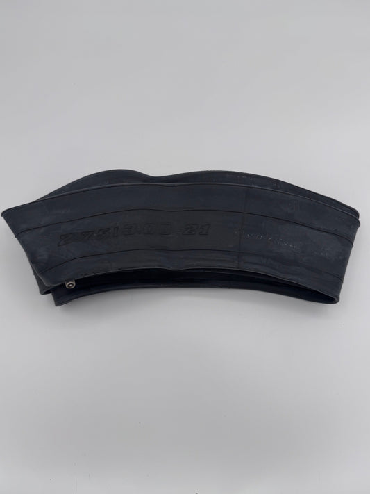 MOTORCYCLE TIRE INNER TUBE - 2.75 / 3.00-21 INCH CENTER METAL VALVE