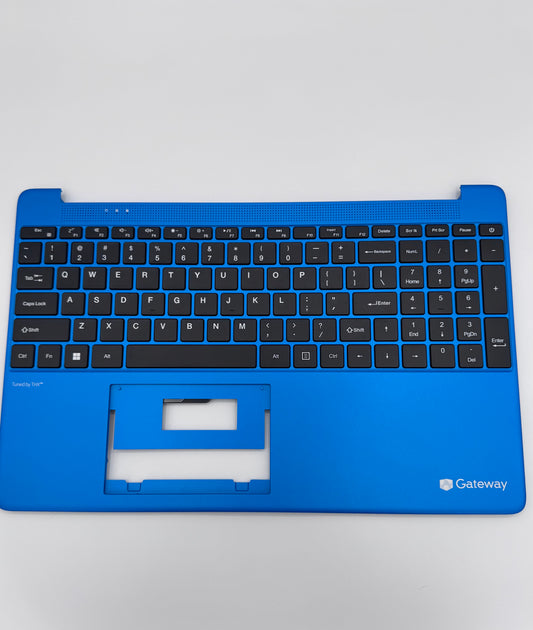 Bright Blue Palmrest Keyboard Gateway GWTN156-1 GWTN156-4 GWTN156-5 GWTN156-7