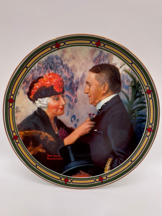 Love’s Reward 1987 Norman Rockwell Collector Plate