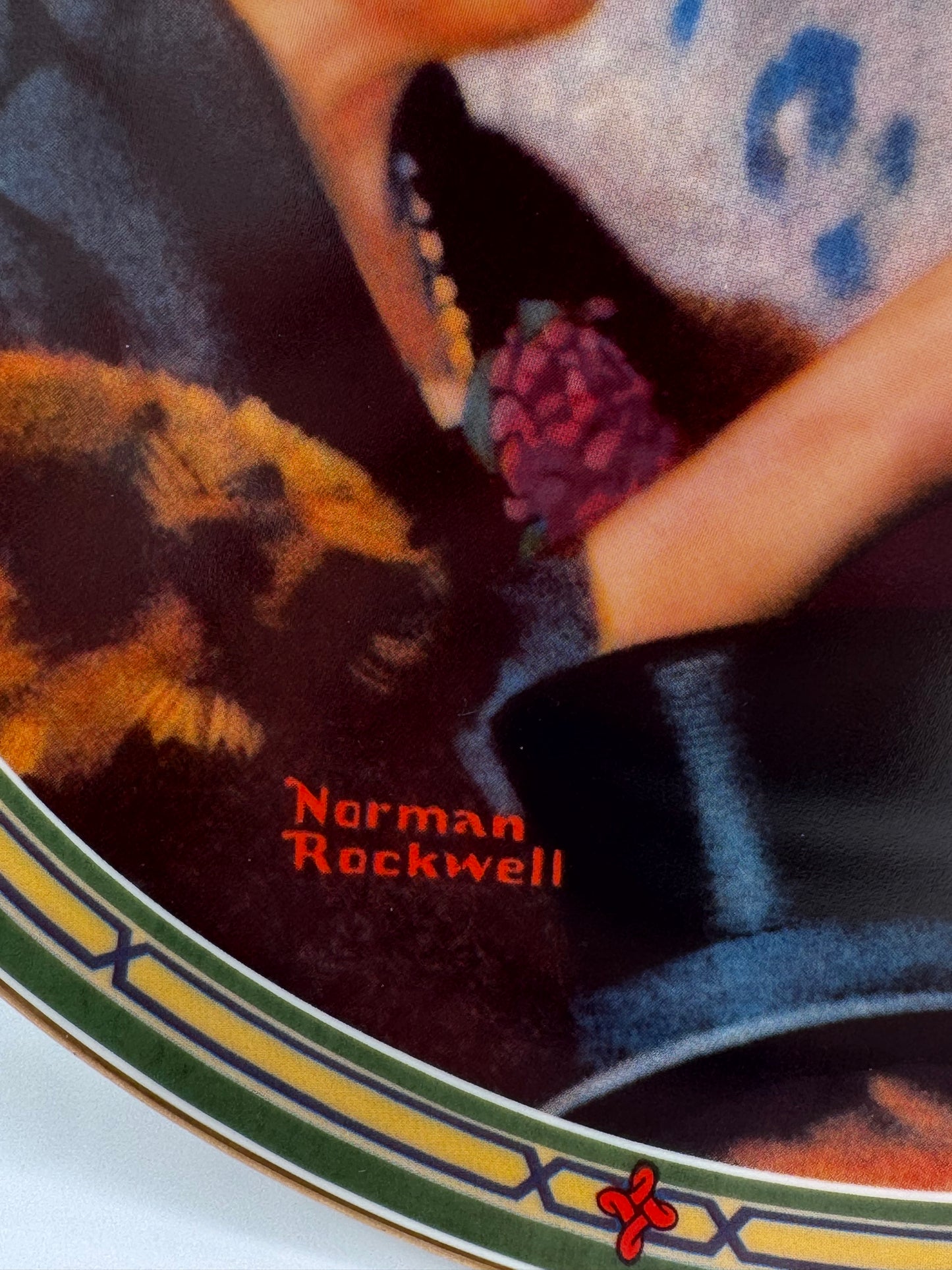 Love’s Reward 1987 Norman Rockwell Collector Plate