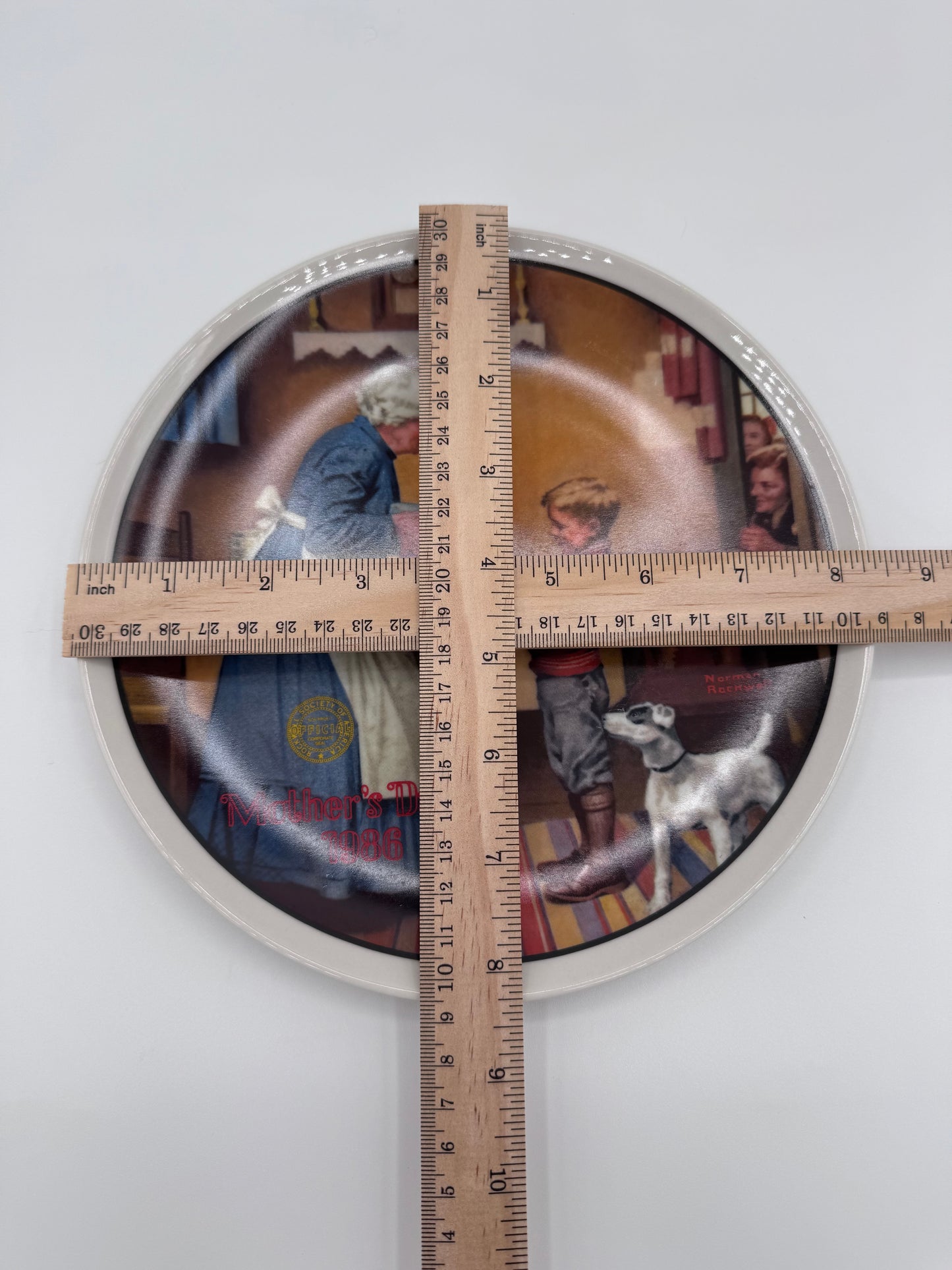 The Pantry Raid 1986 Norman Rockwell Collector Plate
