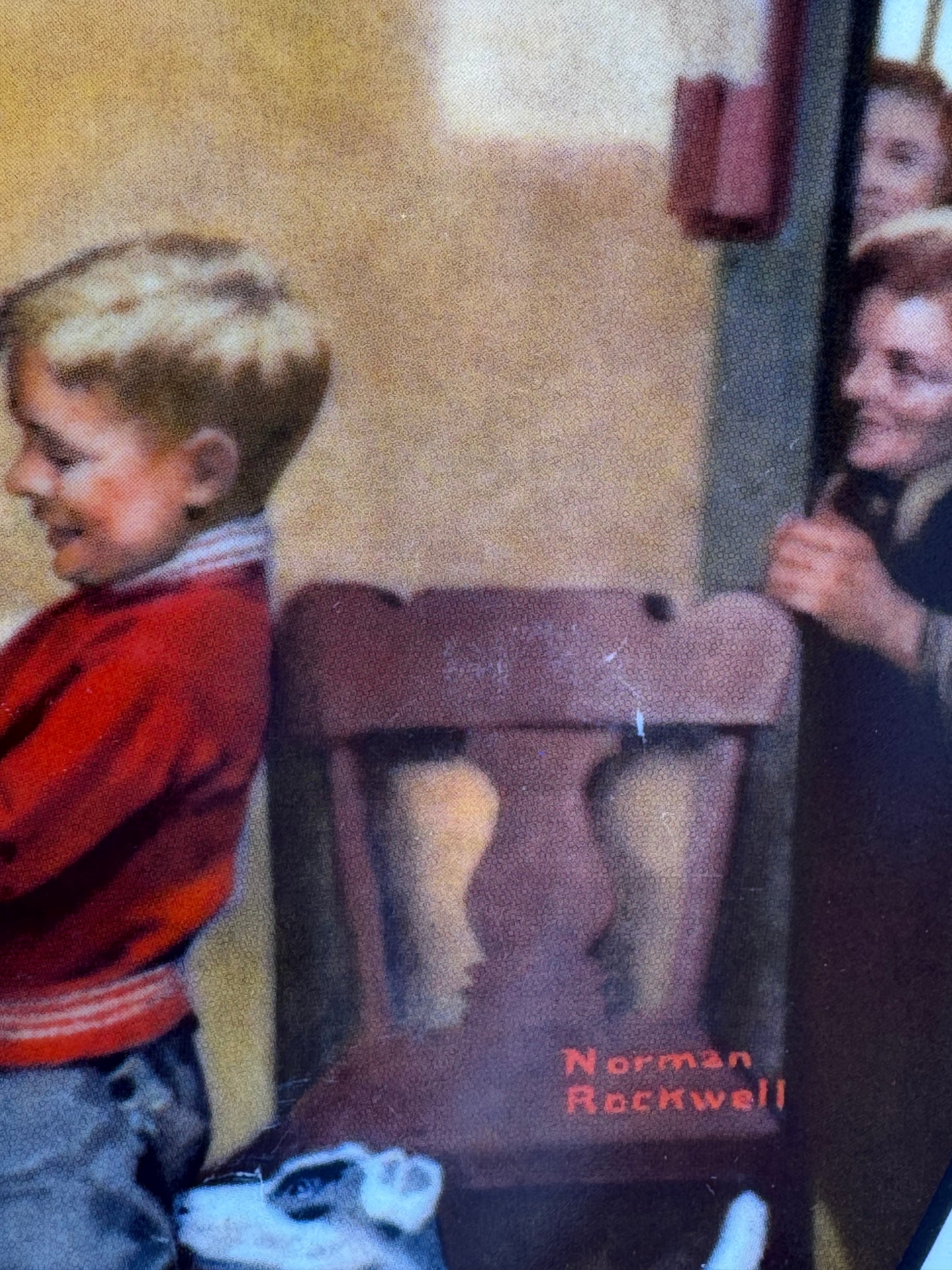 The Pantry Raid 1986 Norman Rockwell Collector Plate