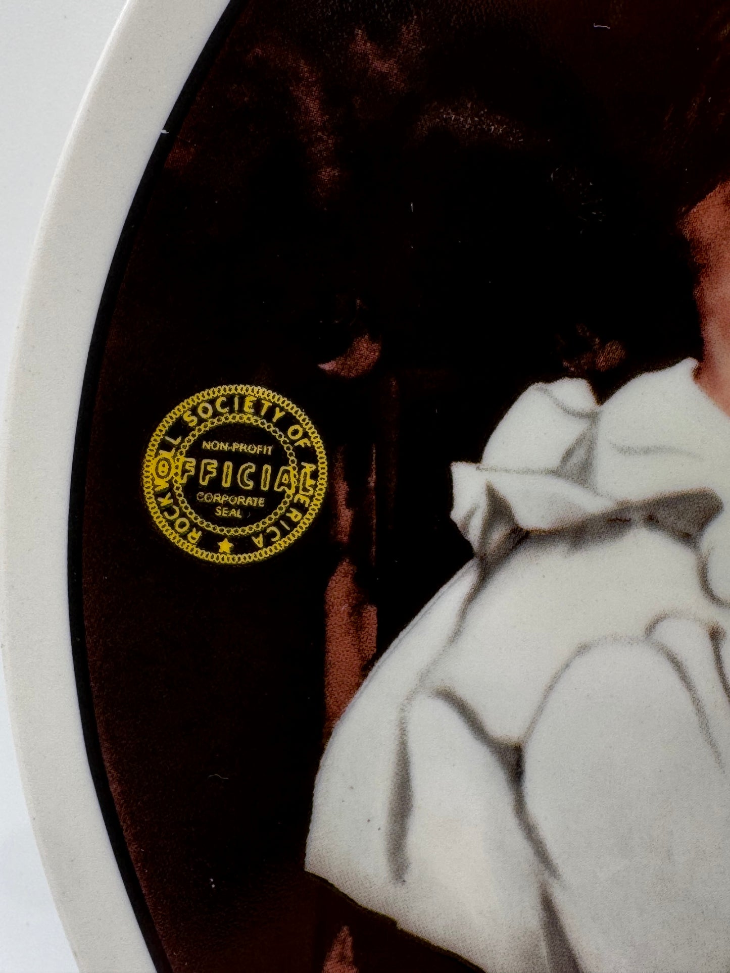 Sunday Dinner 1989 Norman Rockwell Collector Plate