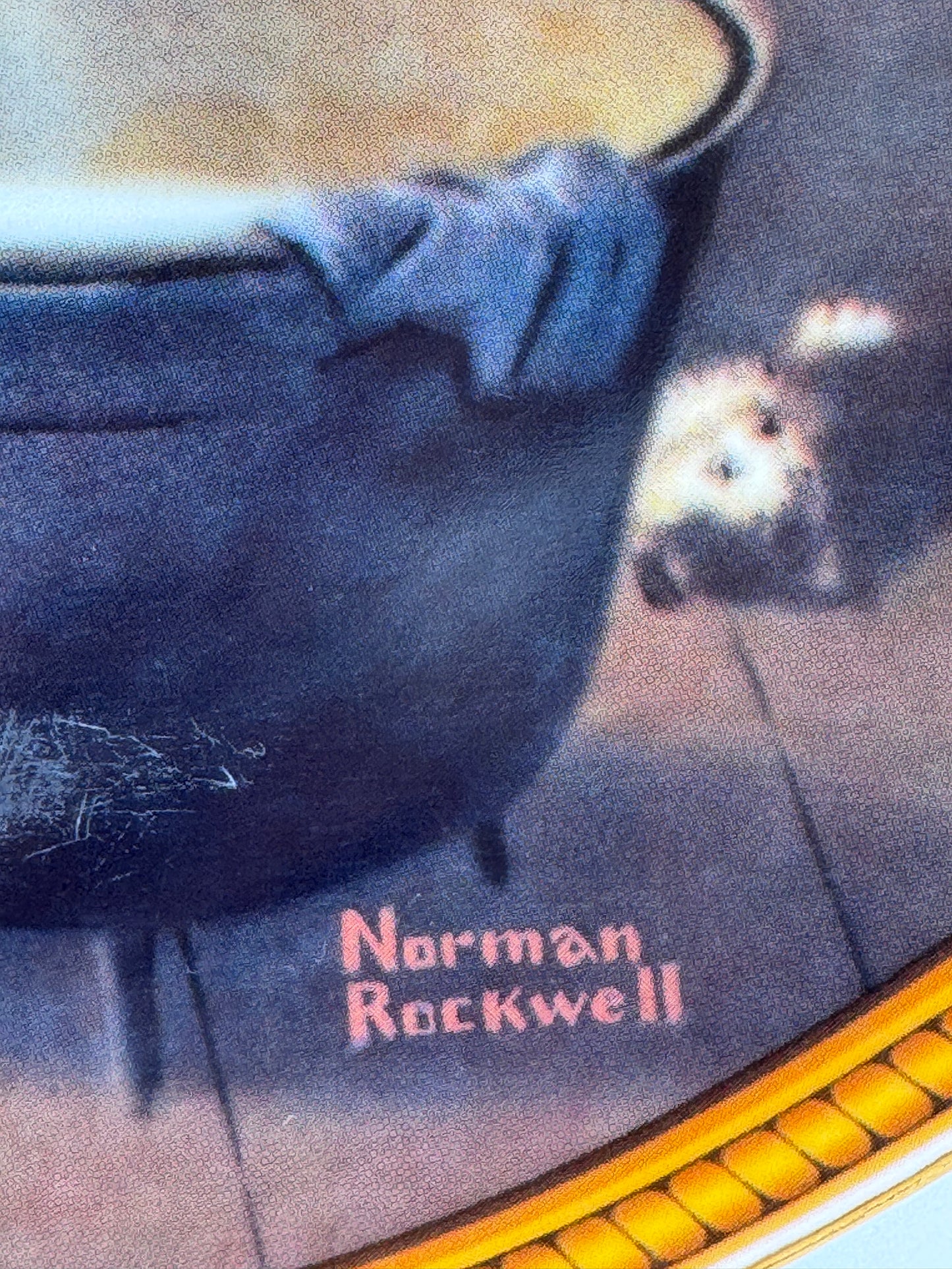 Light for the Winter 1987 Norman Rockwell Collector Plate