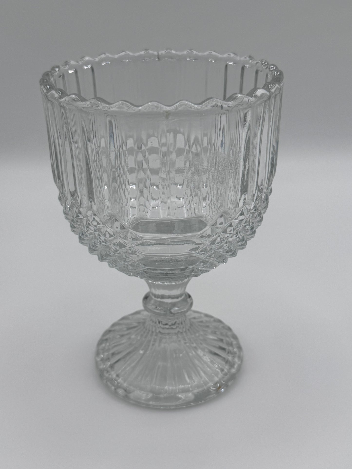 Anchor Hocking Vintage Large Water Goblets Glass Cup