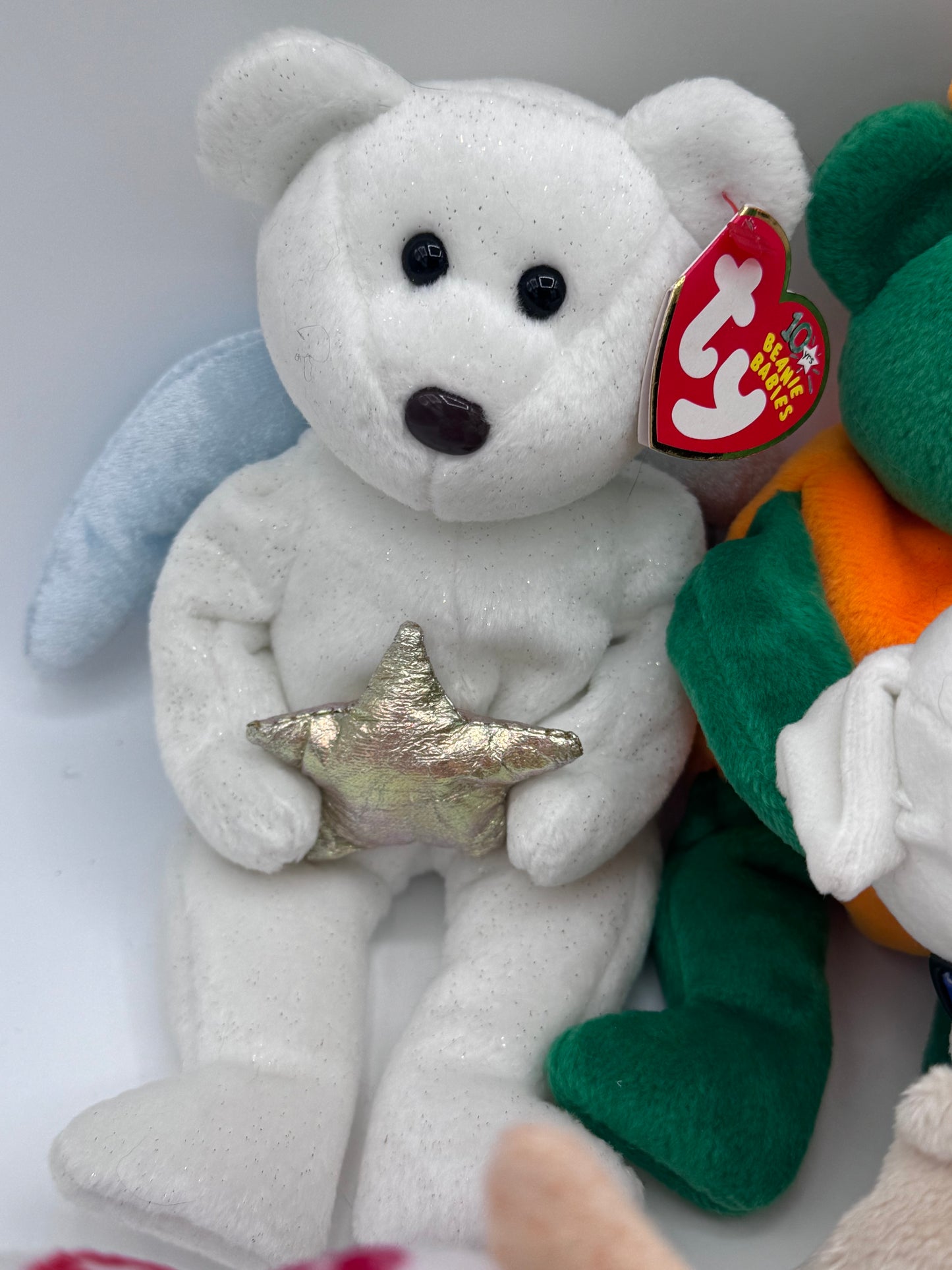 Beanie Babies TY -  Hang Tag 11th Gen & Tush Tag 13th Gen Set of 10 Babies