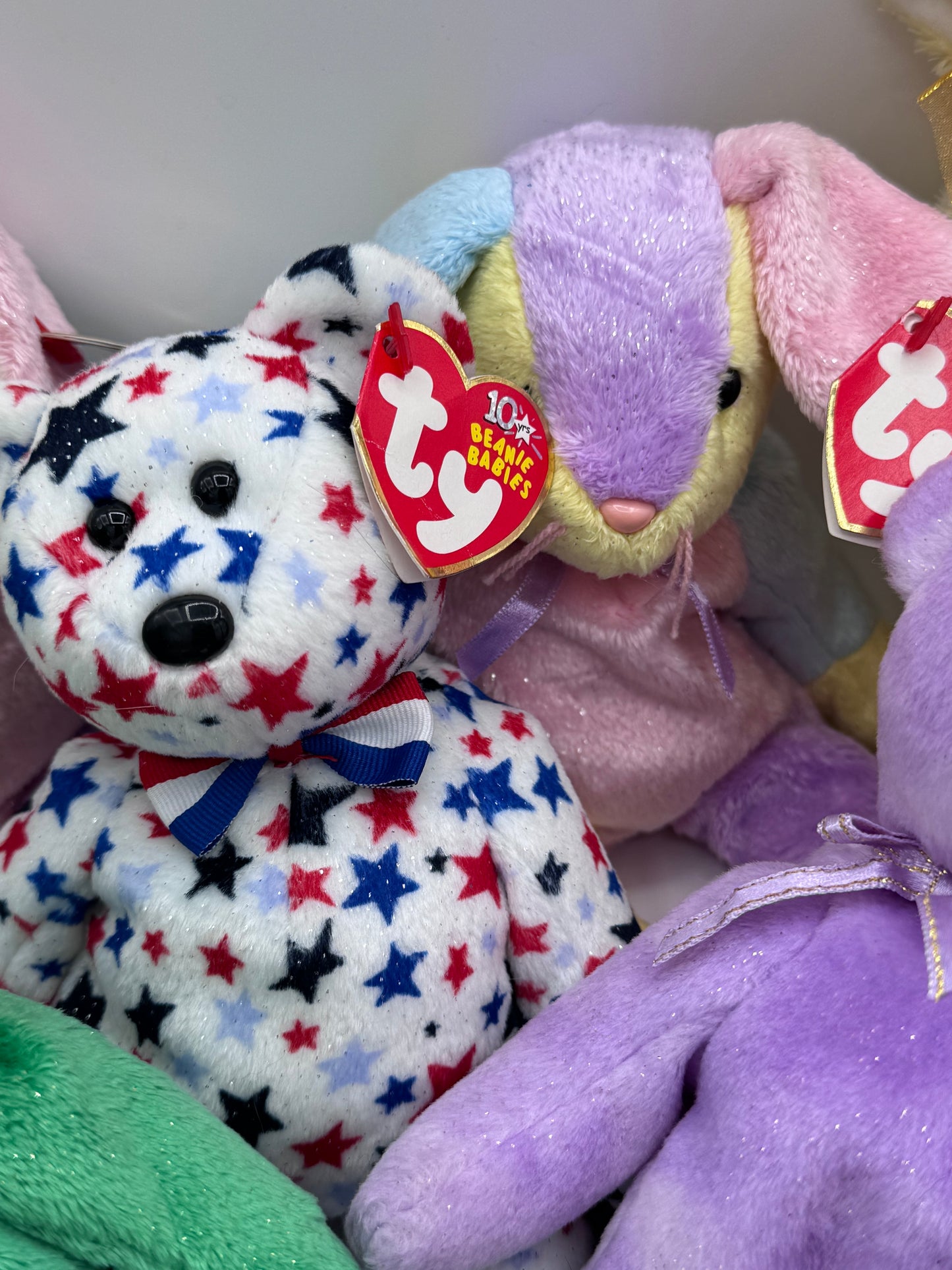 Beanie Babies TY -  Hang Tag 11th Gen & Tush Tag 12th Gen Set of 9