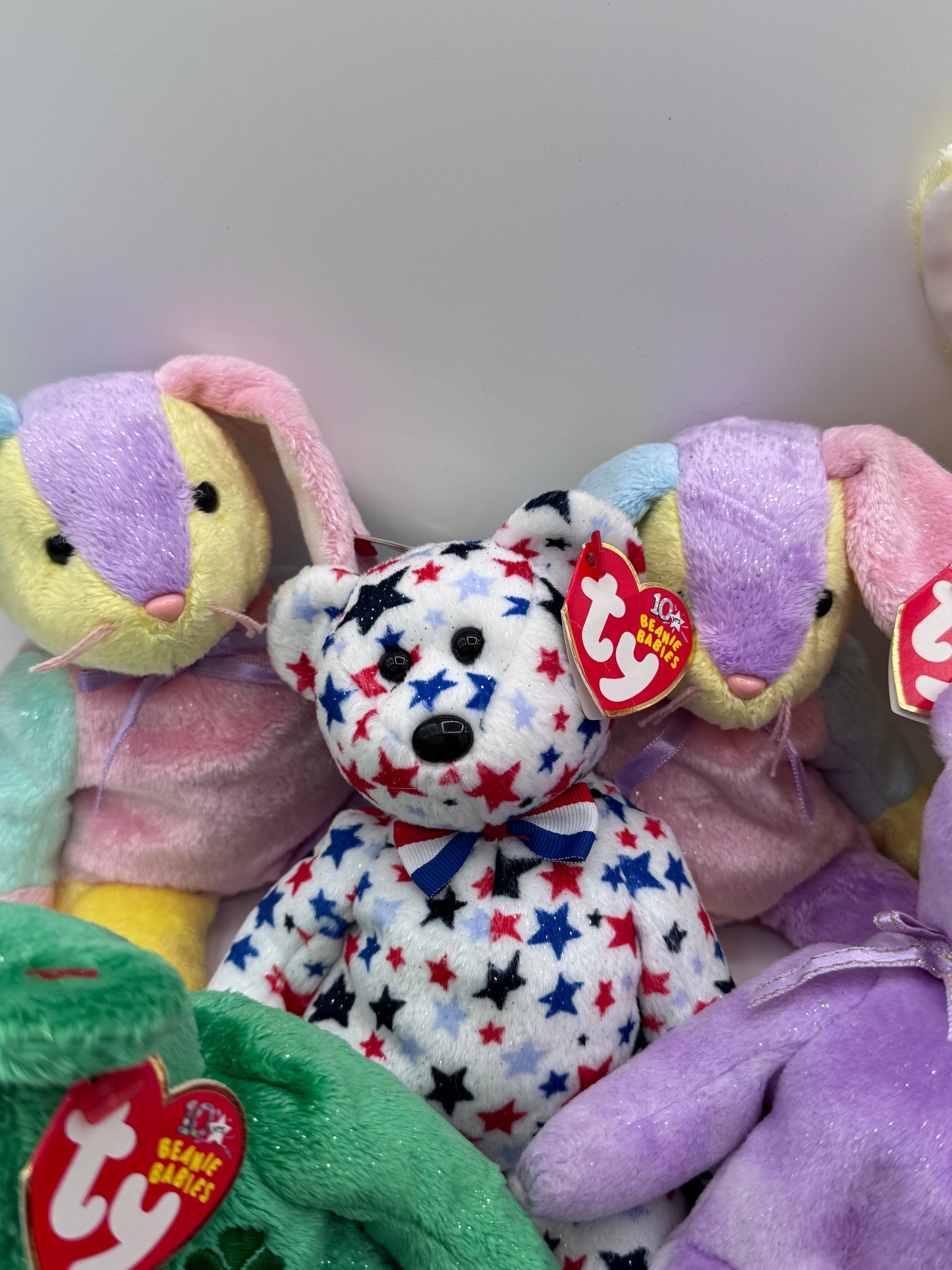 Beanie Babies TY -  Hang Tag 11th Gen & Tush Tag 12th Gen Set of 9