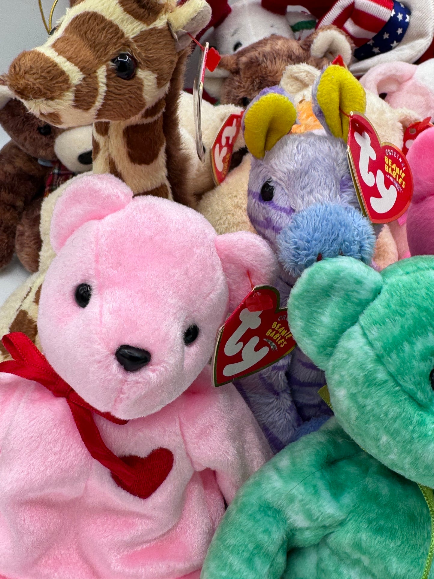 Beanie Babies TY - Hang Tag 12th Gen & Tush Tag 13th Gen Set of 17