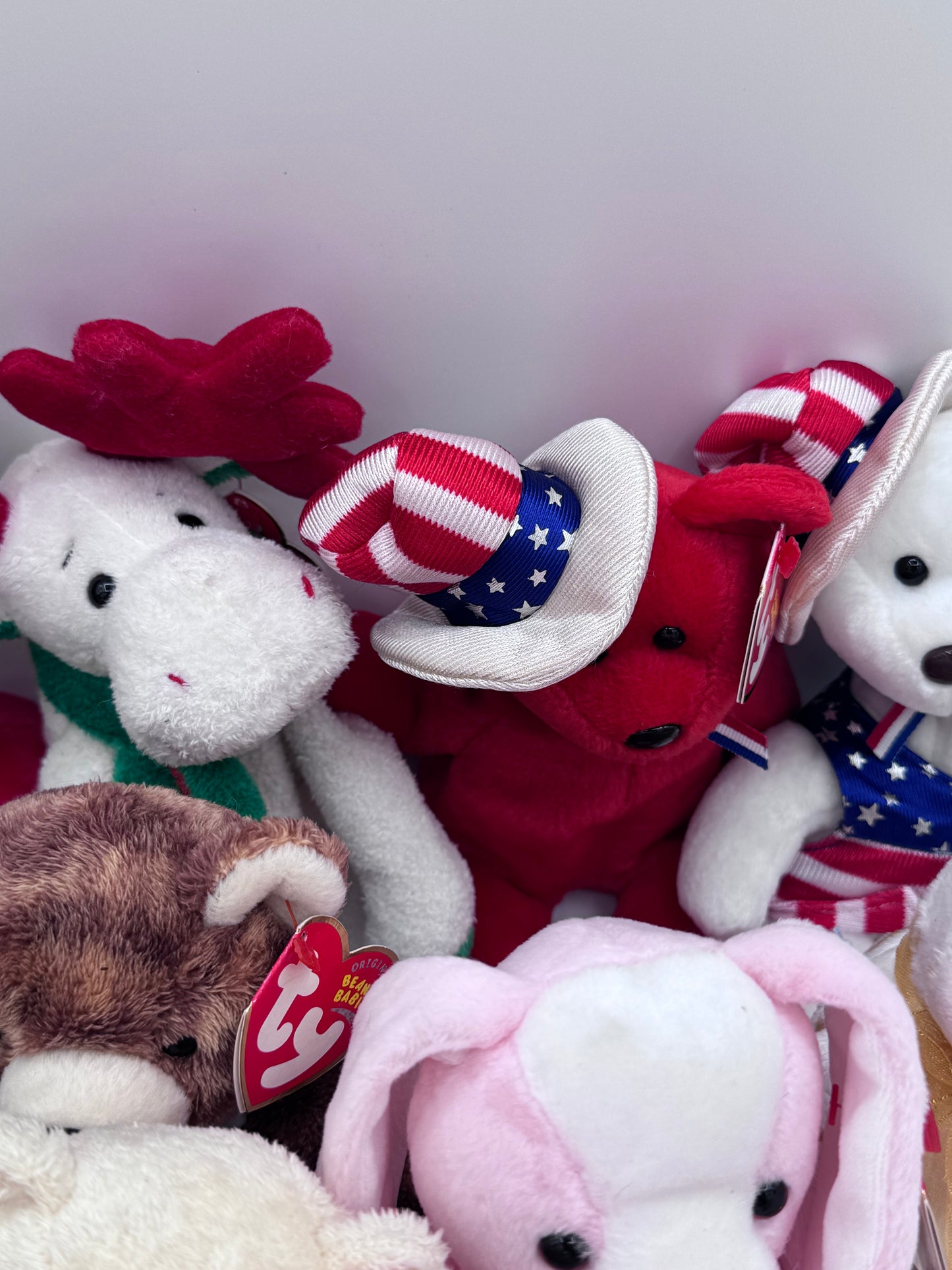 Beanie Babies TY - Hang Tag 12th Gen & Tush Tag 13th Gen Set of 17