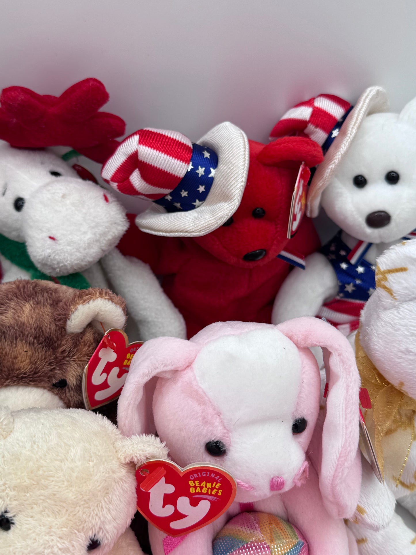 Beanie Babies TY - Hang Tag 12th Gen & Tush Tag 13th Gen Set of 17