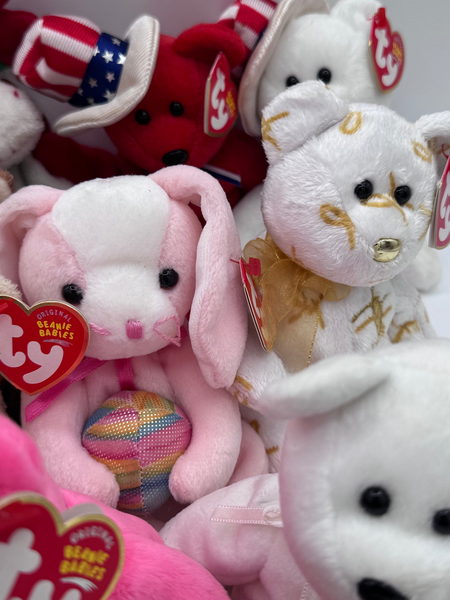 Beanie Babies TY - Hang Tag 12th Gen & Tush Tag 13th Gen Set of 17