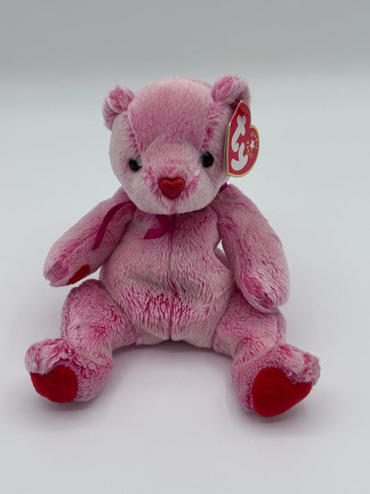 Beanie Baby TY - Romance Bear Hang Tag 9th Gen & Tush Tag 11th Gen