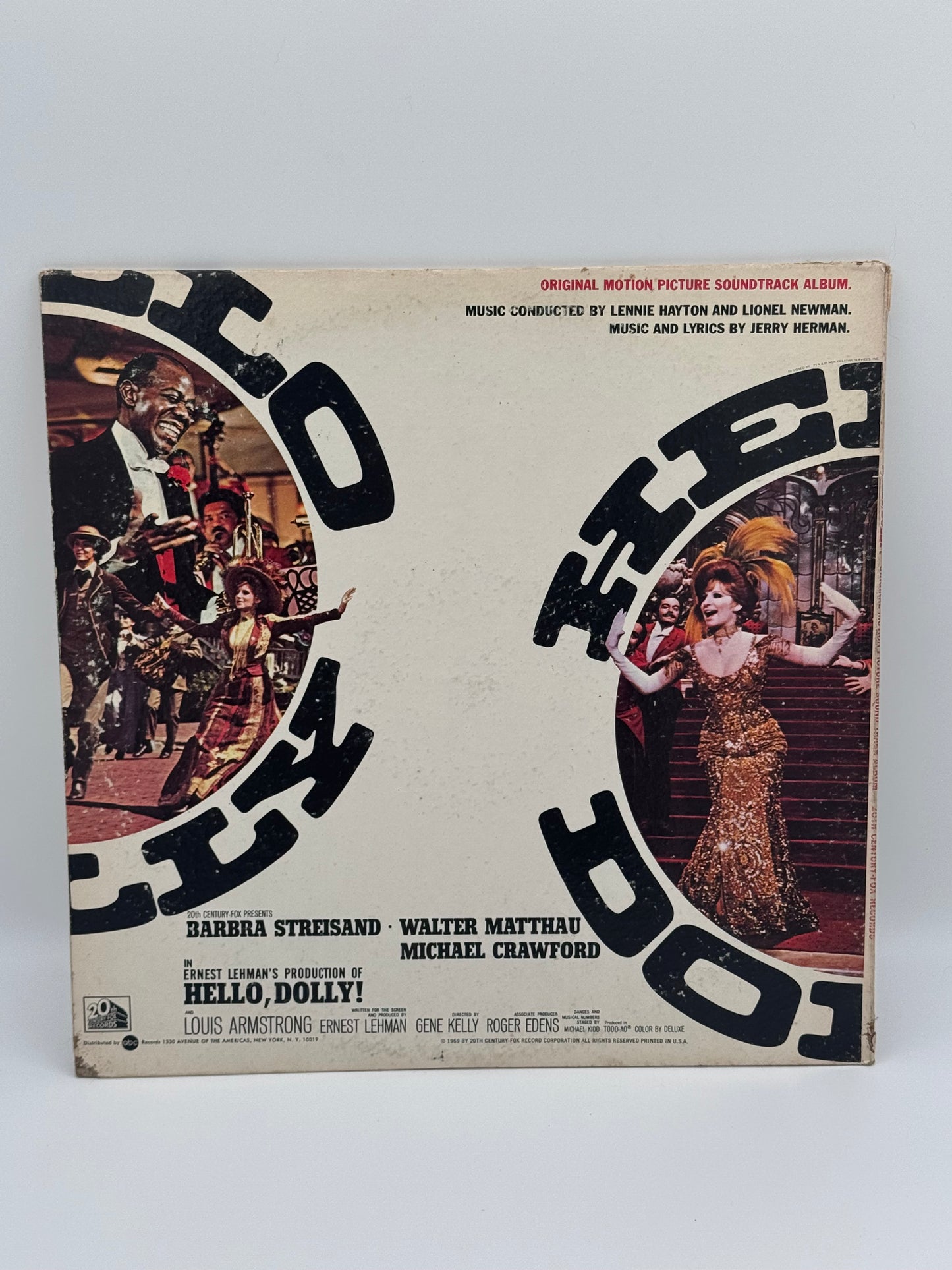 Hello Dolly Original Motion Picture Sound Album 1969 Vintage Vinyl Record