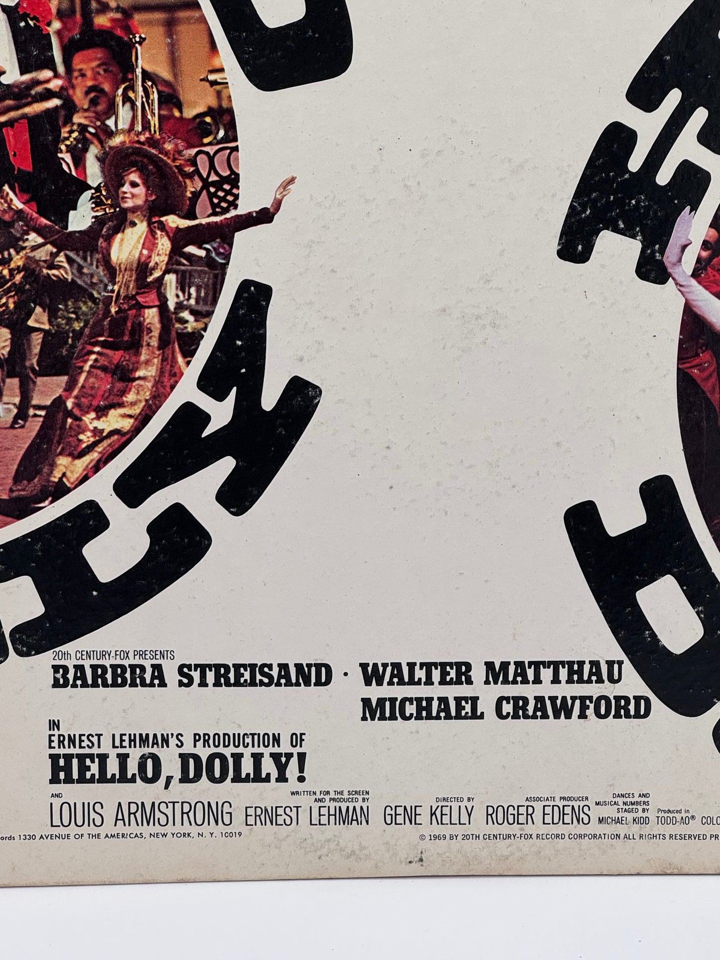 Hello Dolly Original Motion Picture Sound Album 1969 Vintage Vinyl Record
