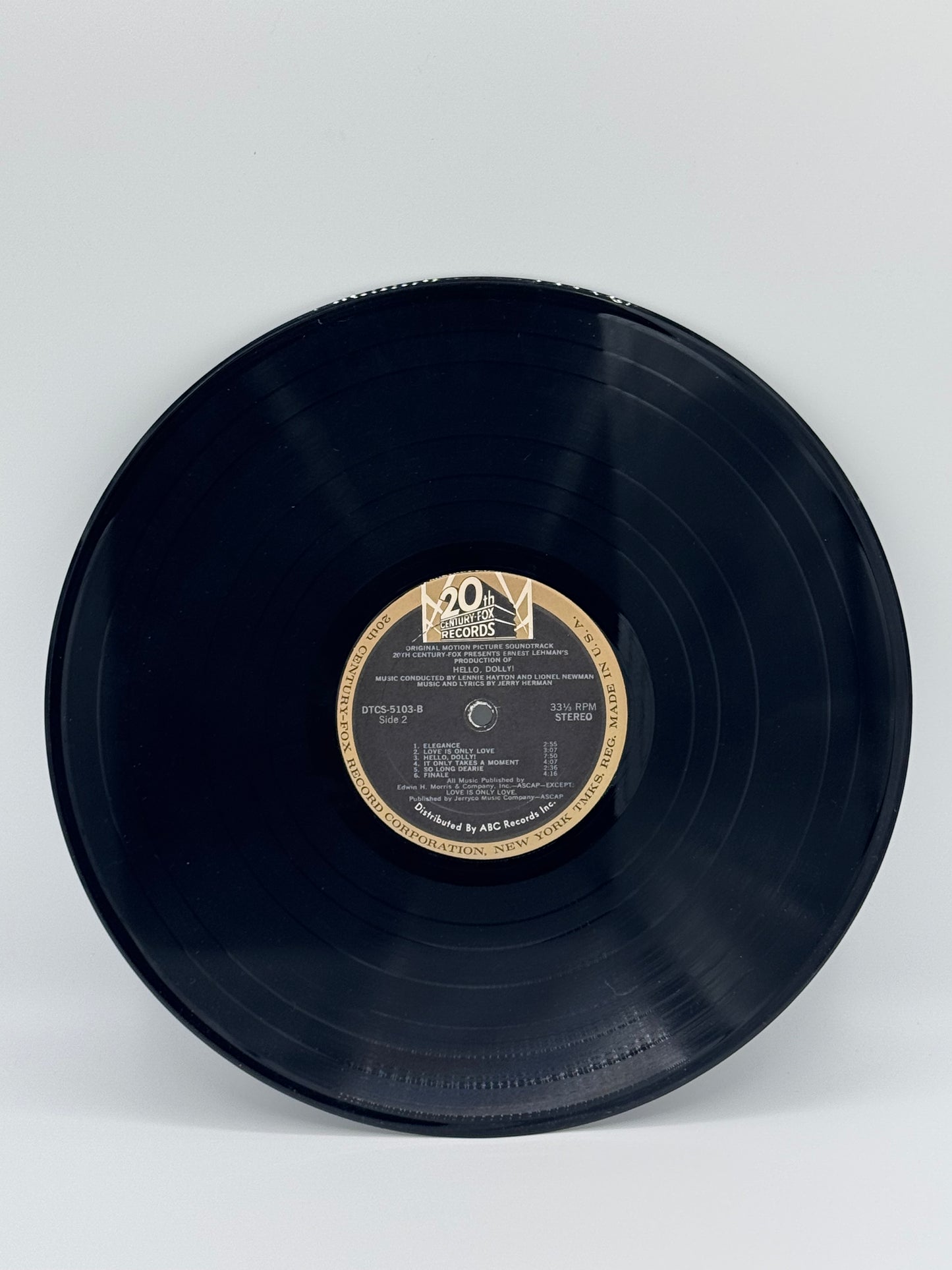 Hello Dolly Original Motion Picture Sound Album 1969 Vintage Vinyl Record