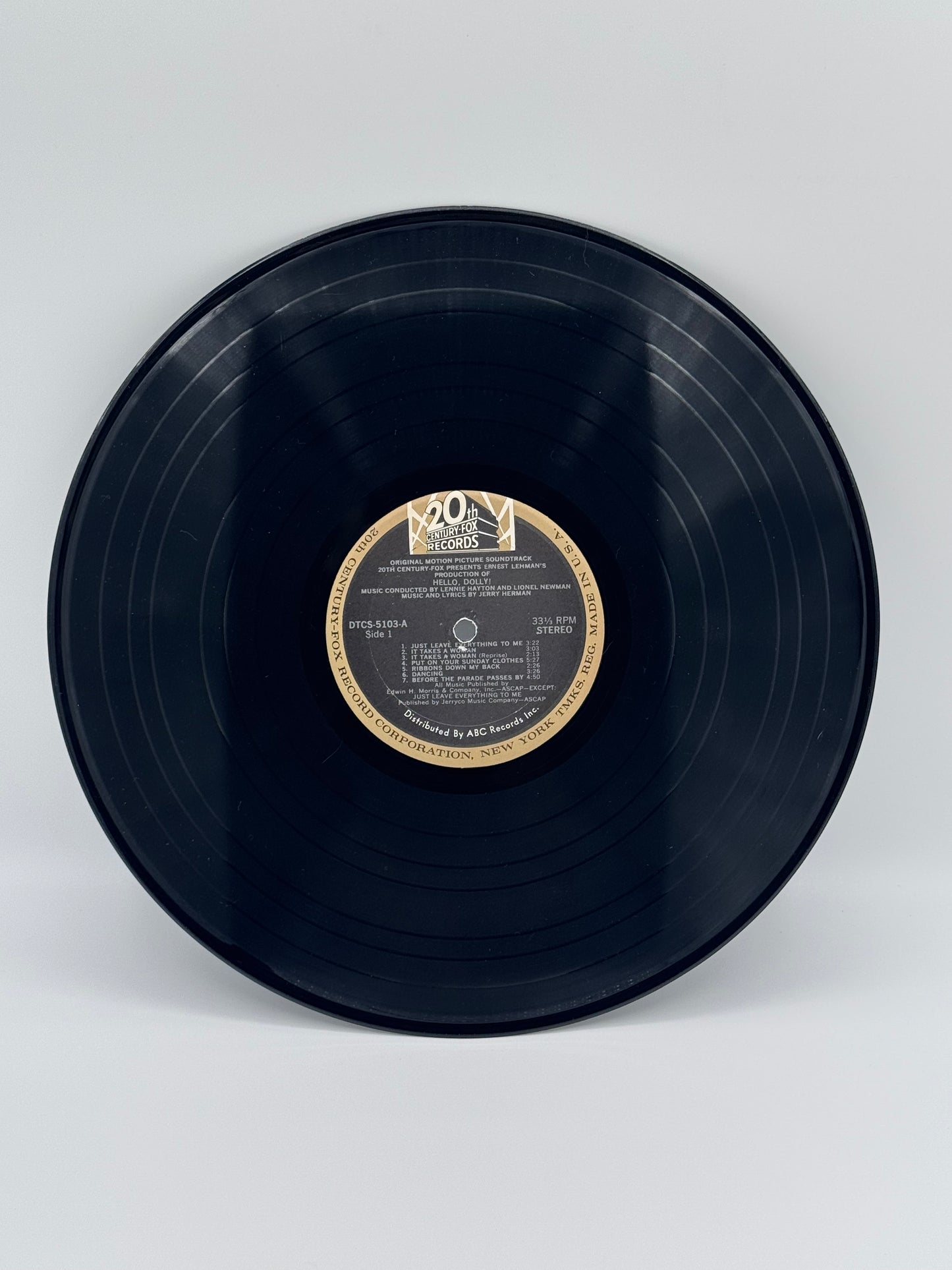 Hello Dolly Original Motion Picture Sound Album 1969 Vintage Vinyl Record